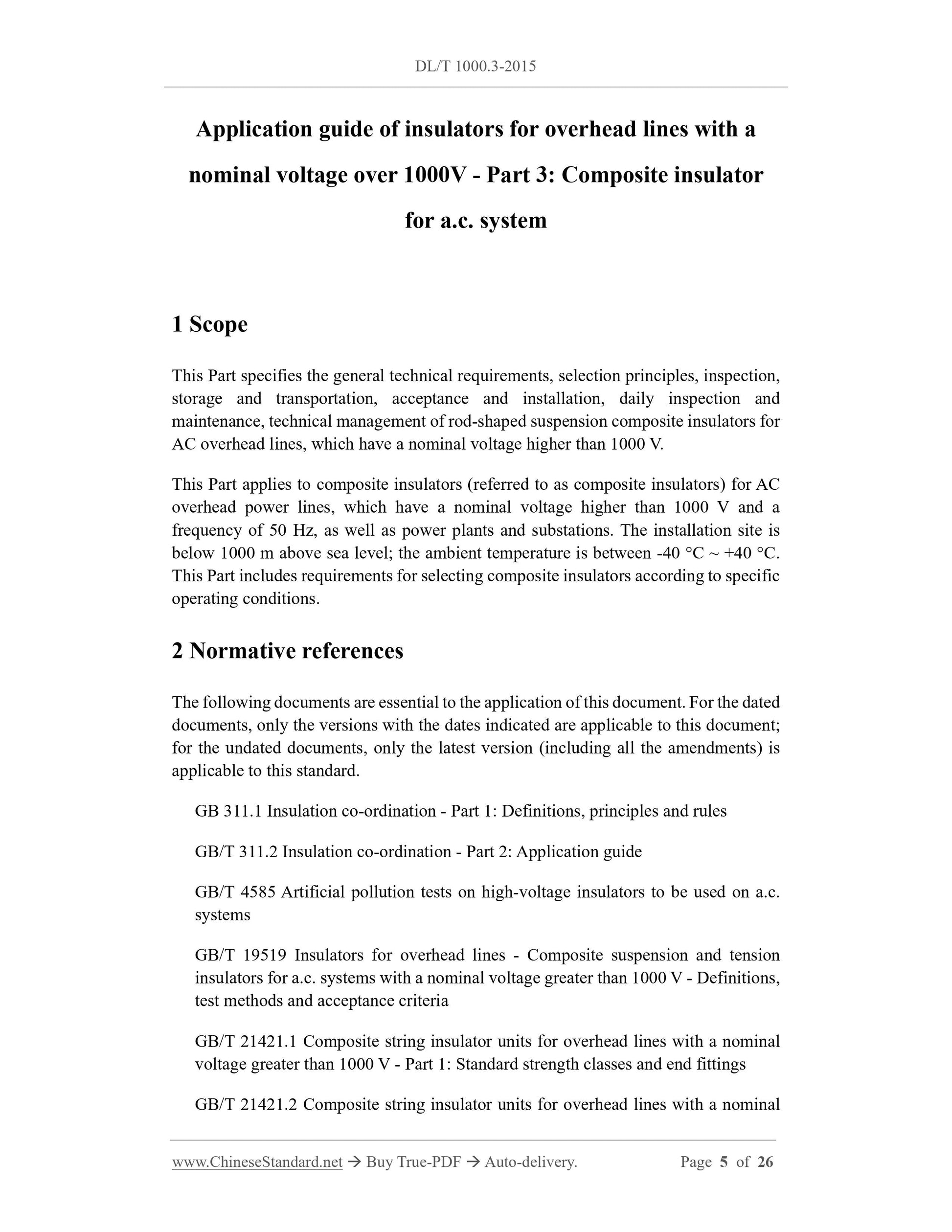 DL/T 1000.3-2015 Page 3