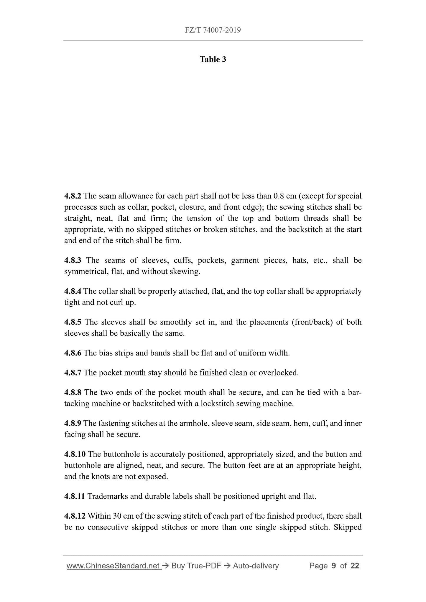 FZ/T 74007-2019 Page 7