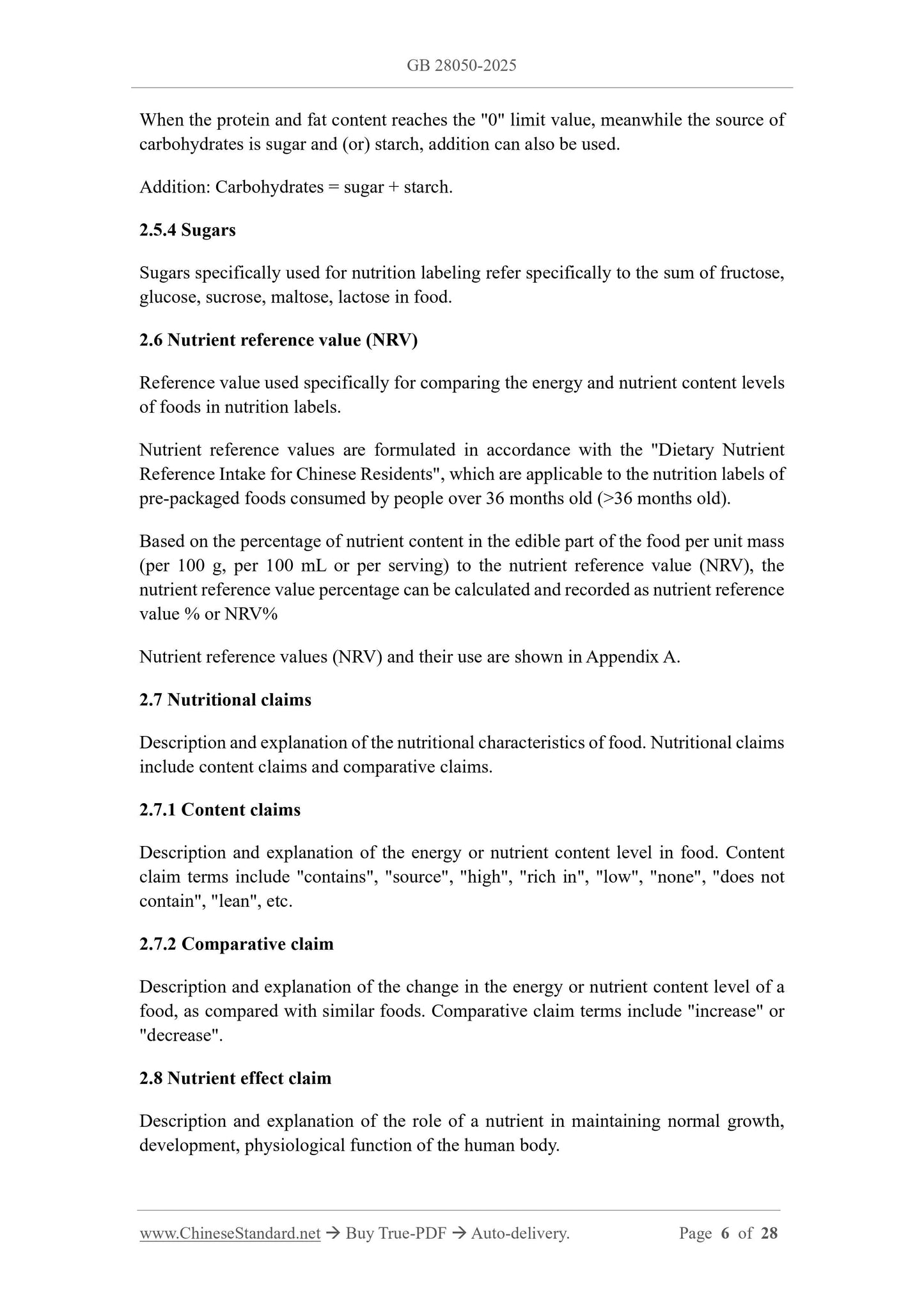 GB 28050-2025 Page 5