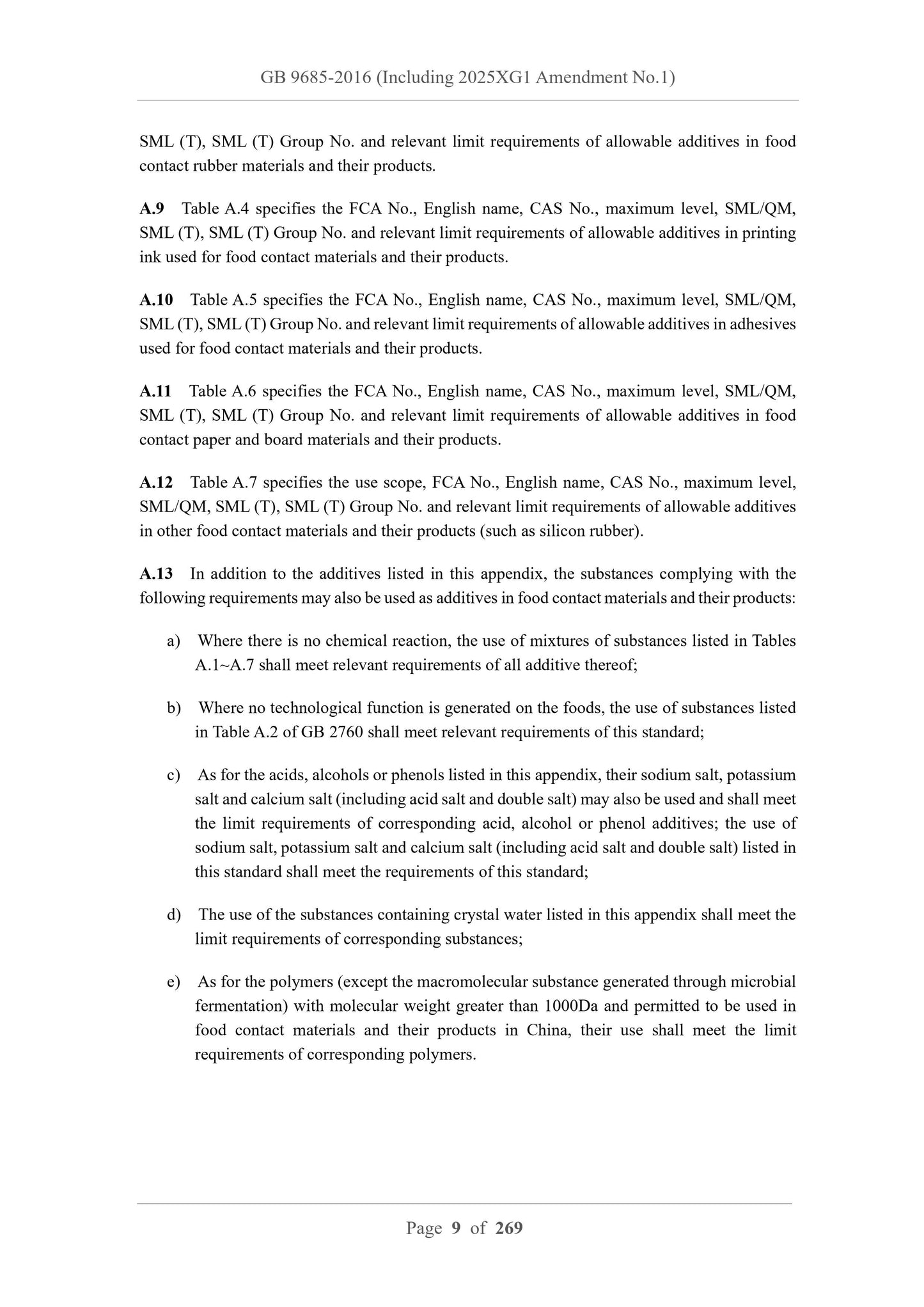 GB 9685-2016 English PDF