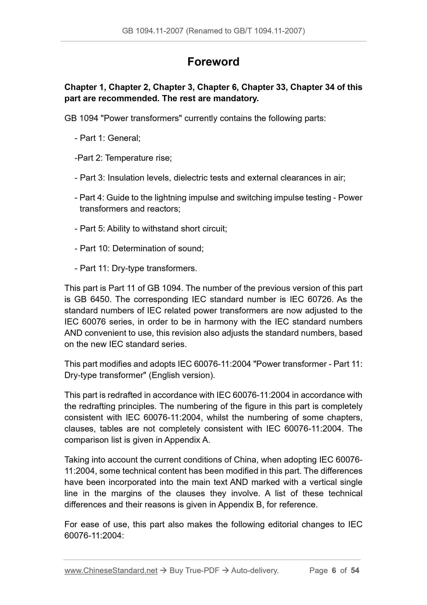 GB/T 1094.11-2007 Page 6