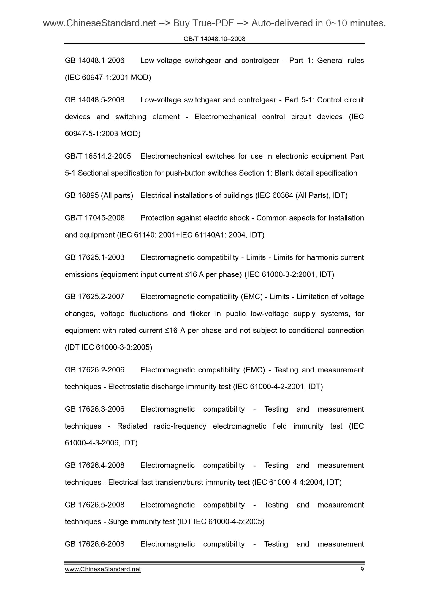 GB/T 14048.10-2008 Page 5