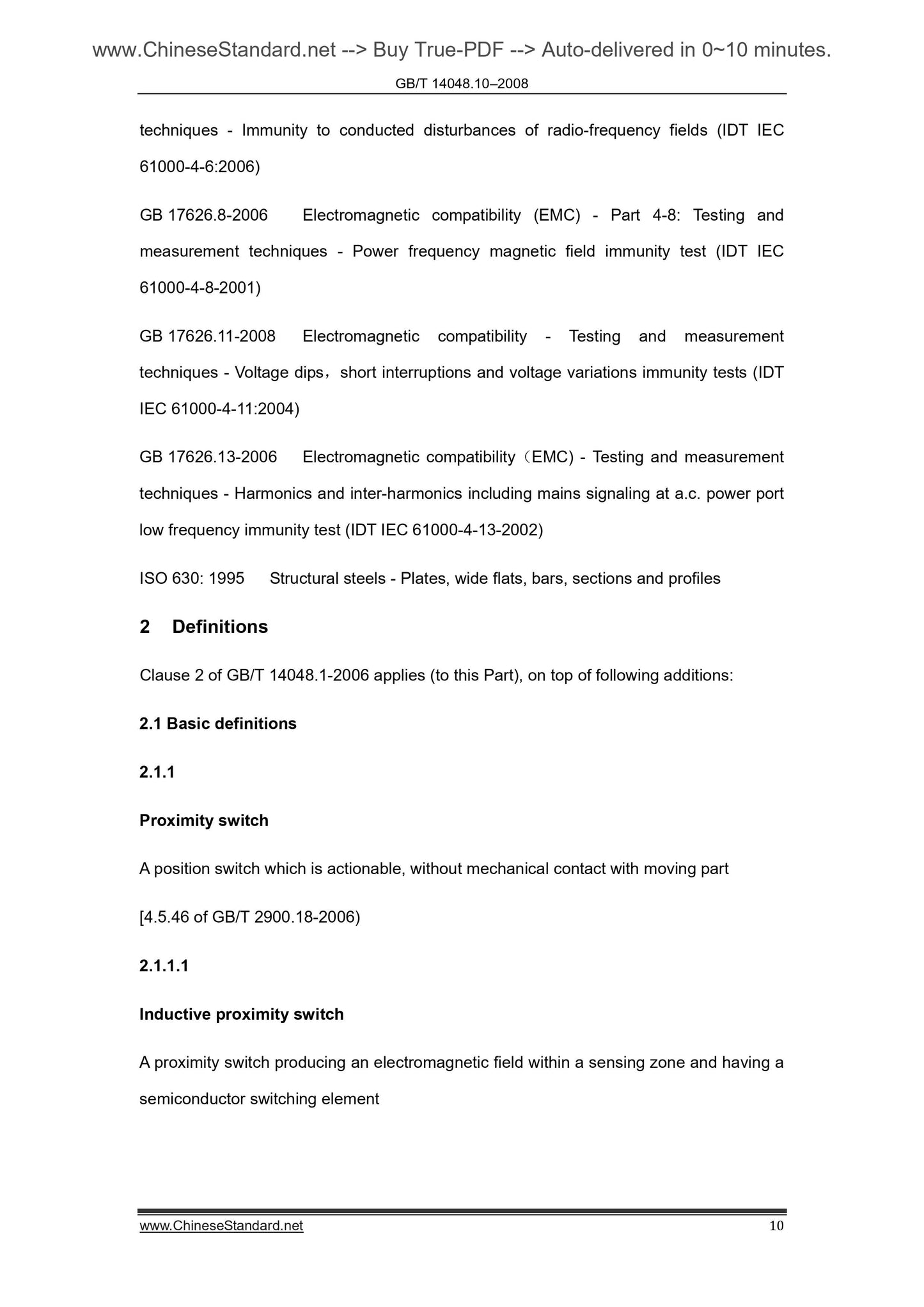 GB/T 14048.10-2008 Page 6