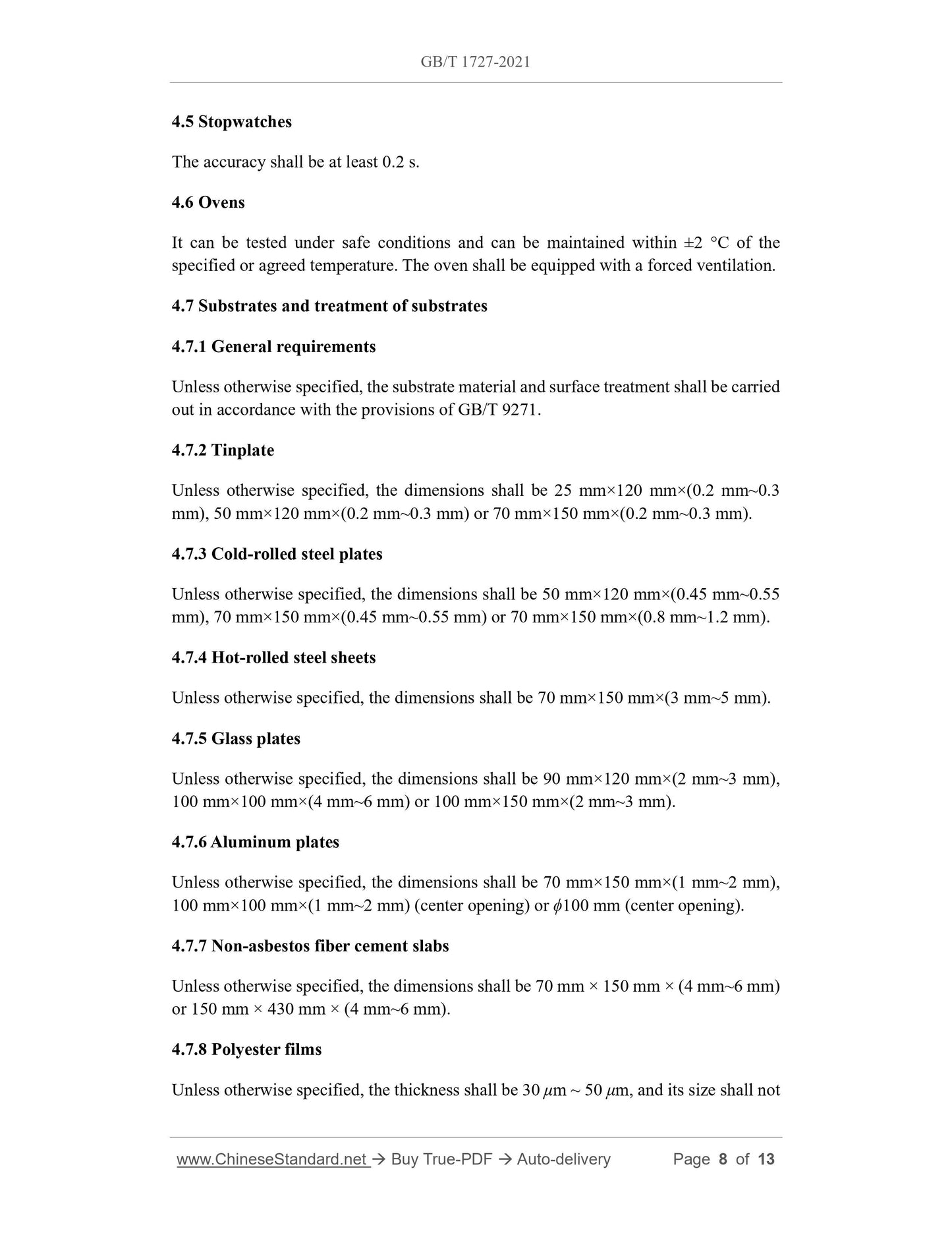 GB/T 1727-2021 English PDF (GB/T1727-2021)