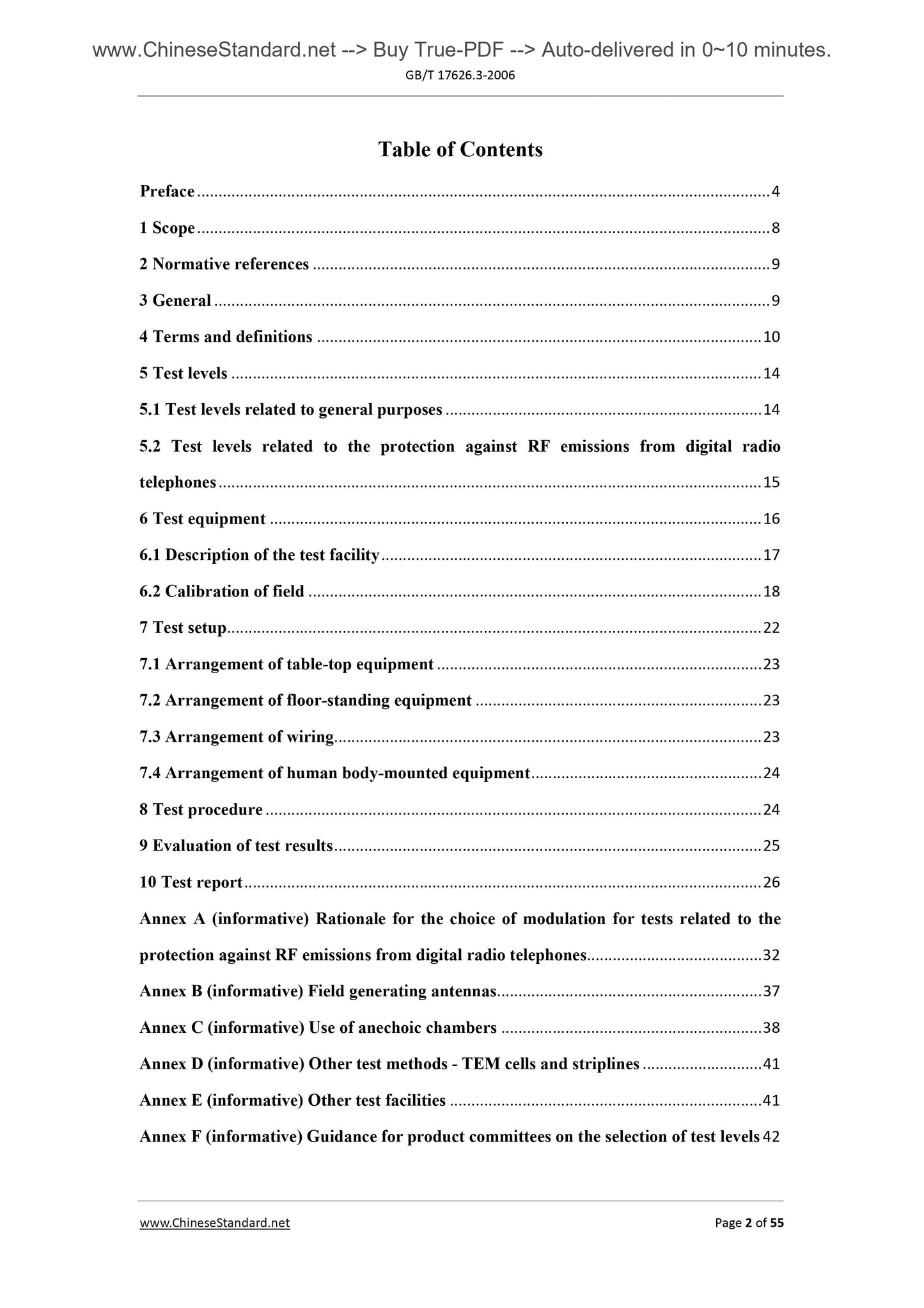 GB/T 17626.3-2006 Page 2