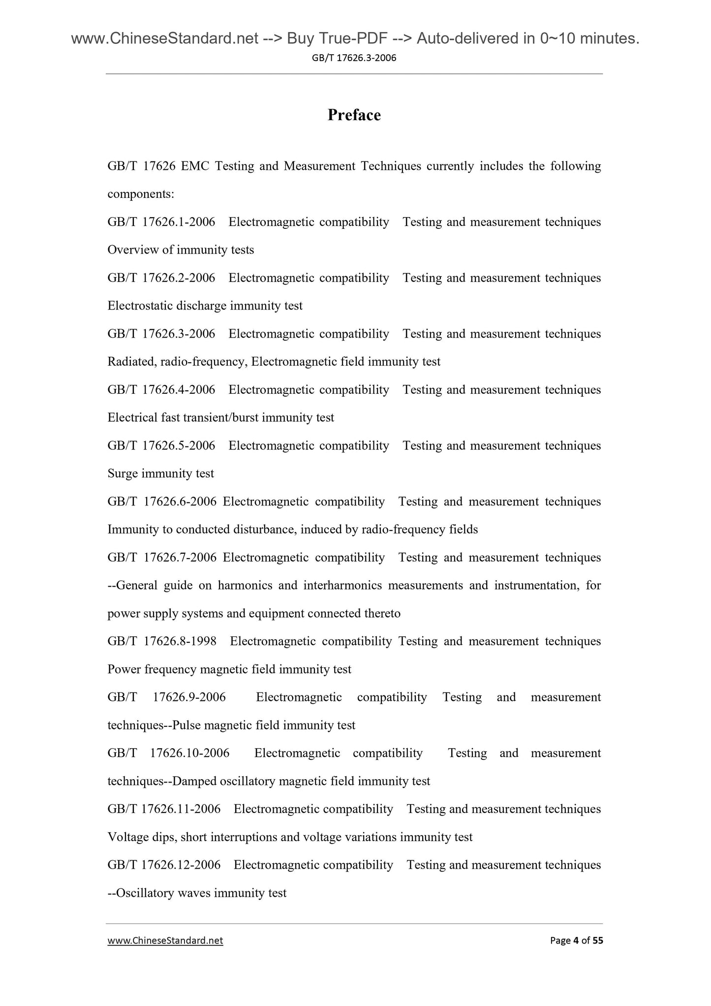 GB/T 17626.3-2006 Page 4
