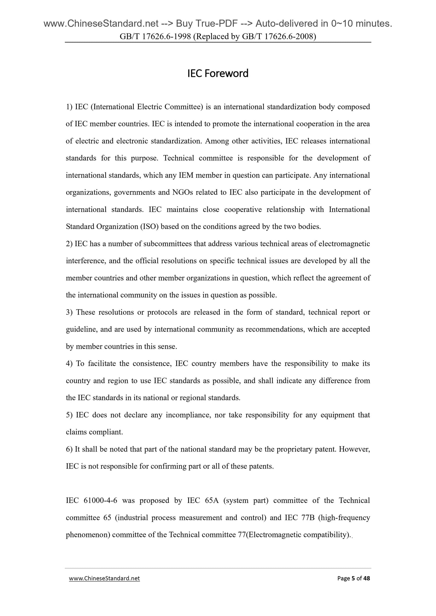 GB/T 17626.6-1998 Page 5