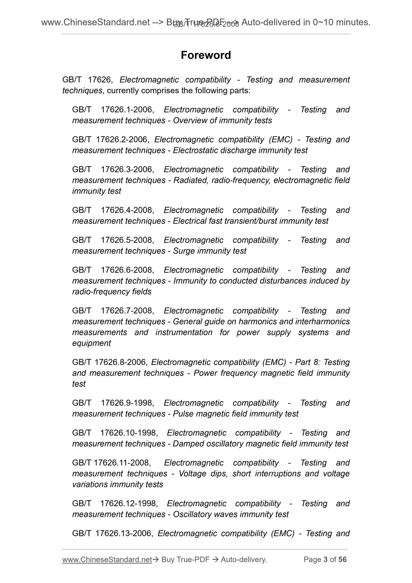 GB/T 17626.6-2008 Page 3