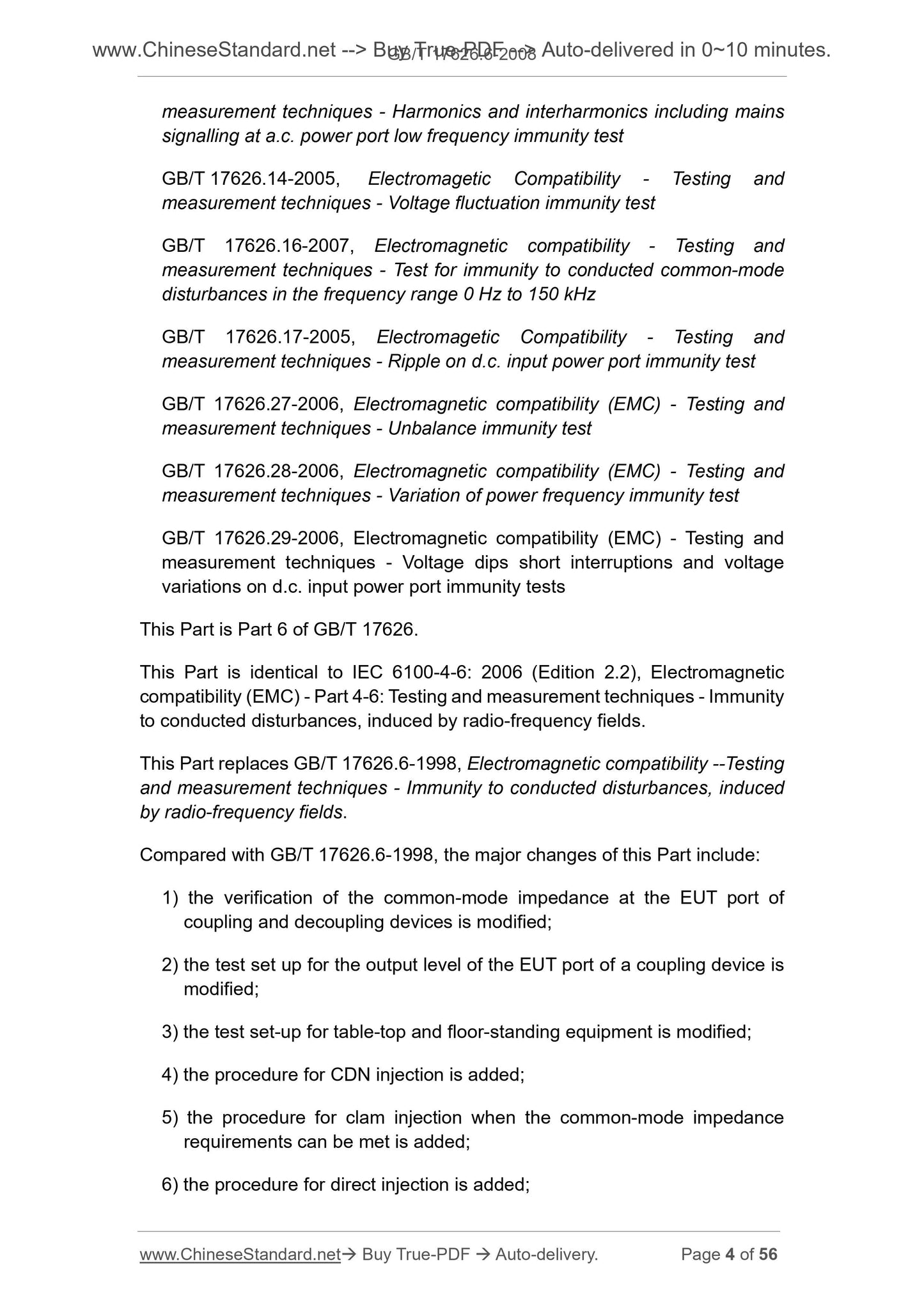 GB/T 17626.6-2008 Page 4