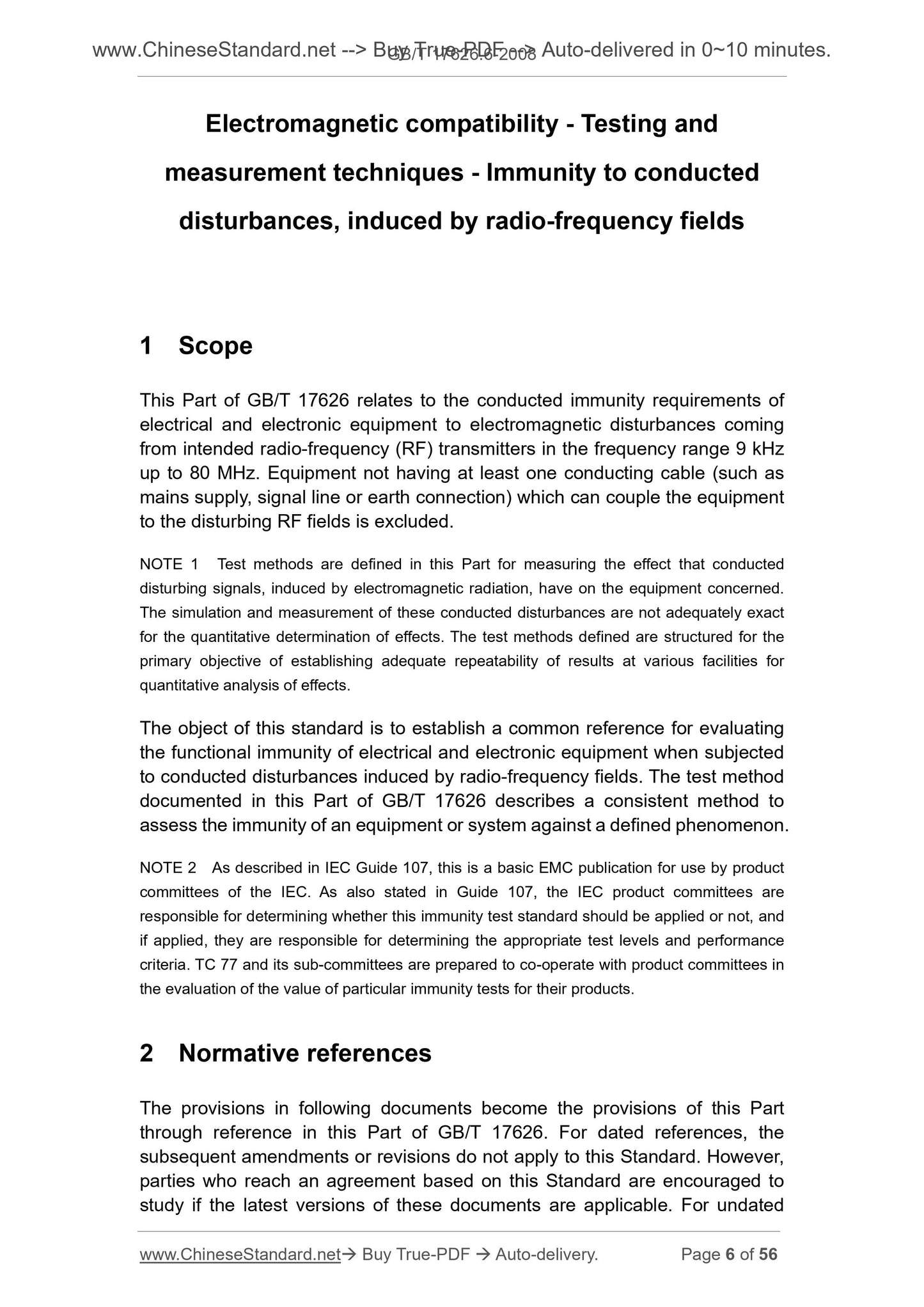 GB/T 17626.6-2008 Page 6