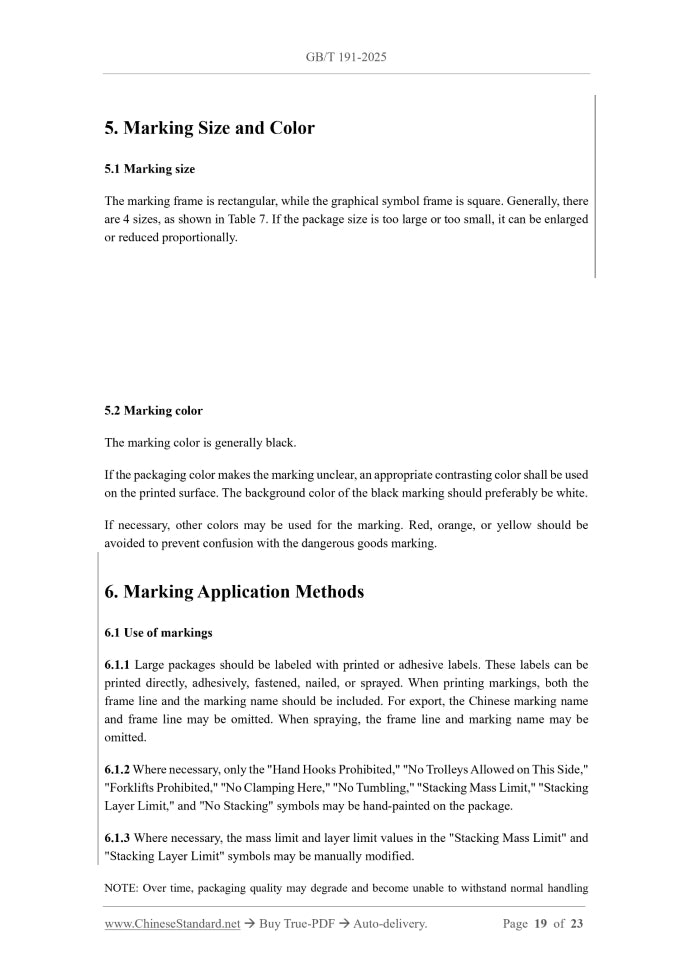 GB/T 191-2025 Page 6