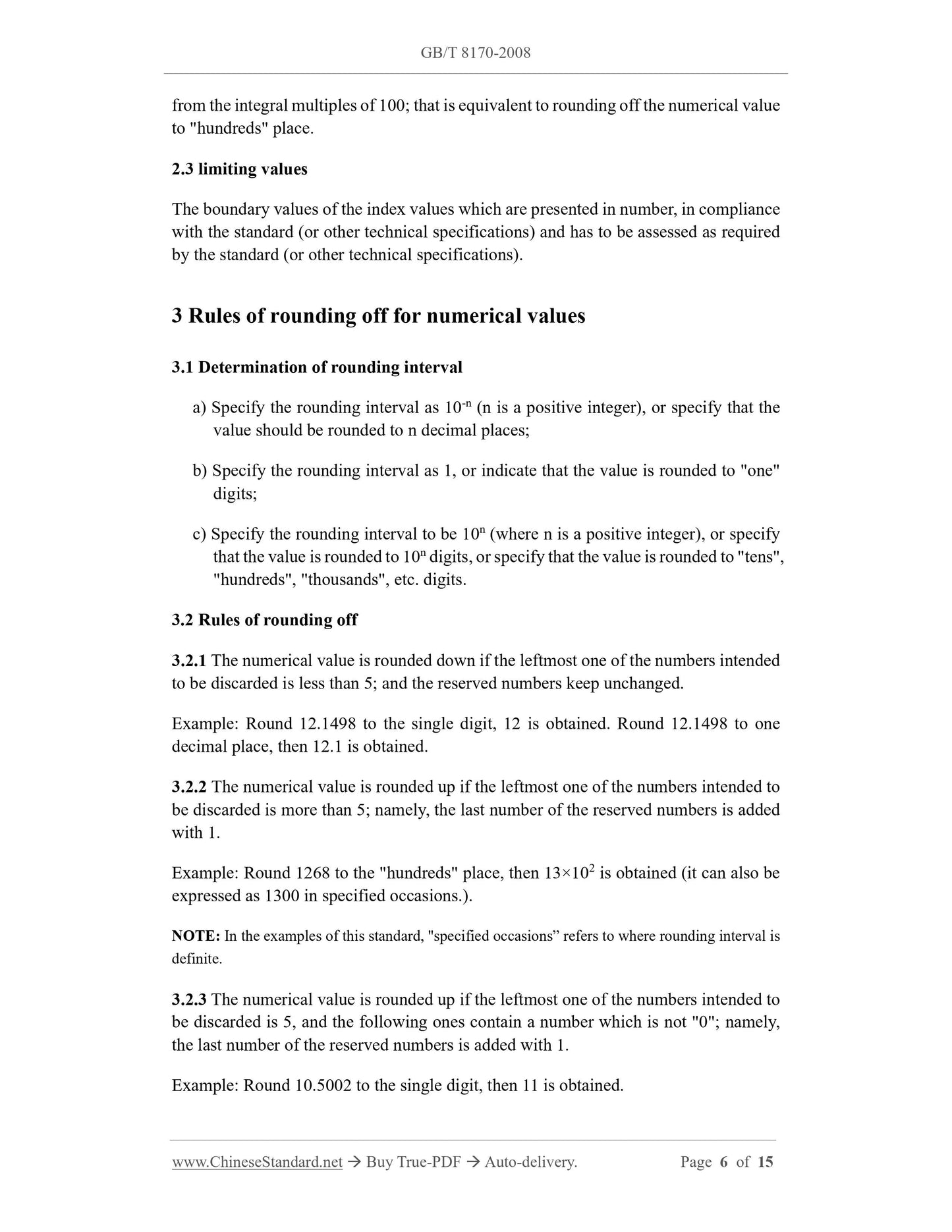 GB/T 8170-2008 Page 4