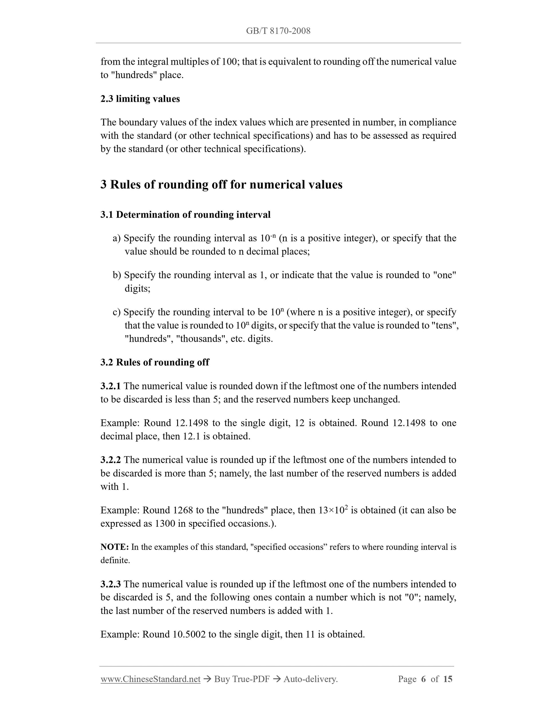 GB/T 8170-2008 Page 4