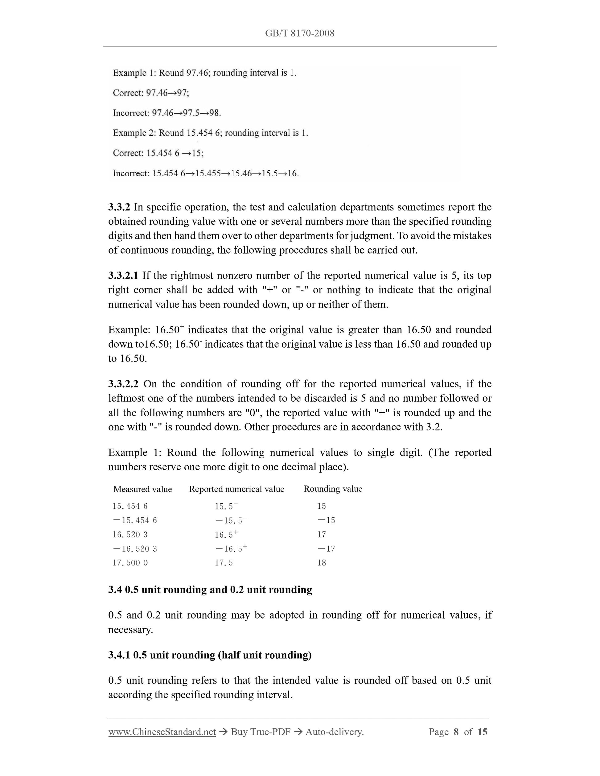 GB/T 8170-2008 Page 5