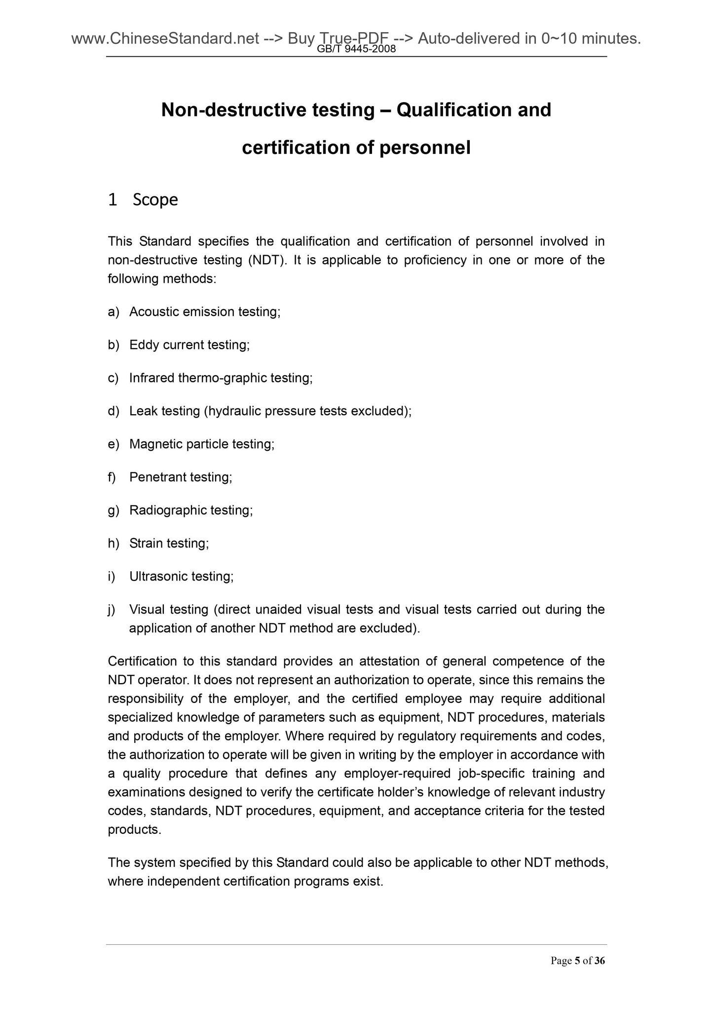 GB/T 9445-2008 Page 5