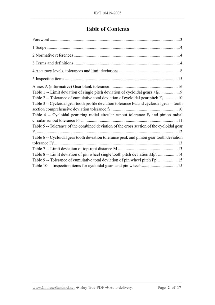 JB/T 10419-2005 Page 2