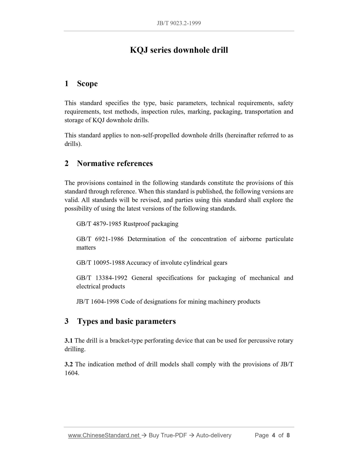 JB/T 9023.2-1999 Page 3
