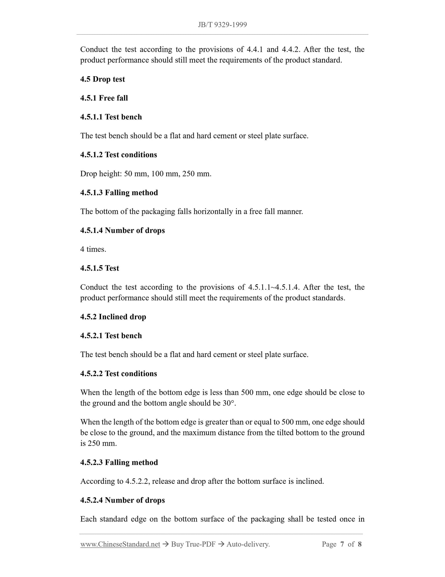 JB/T 9329-1999 Page 5