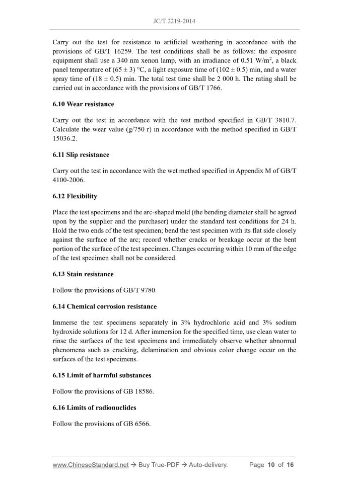 JC/T 2219-2014 Page 8