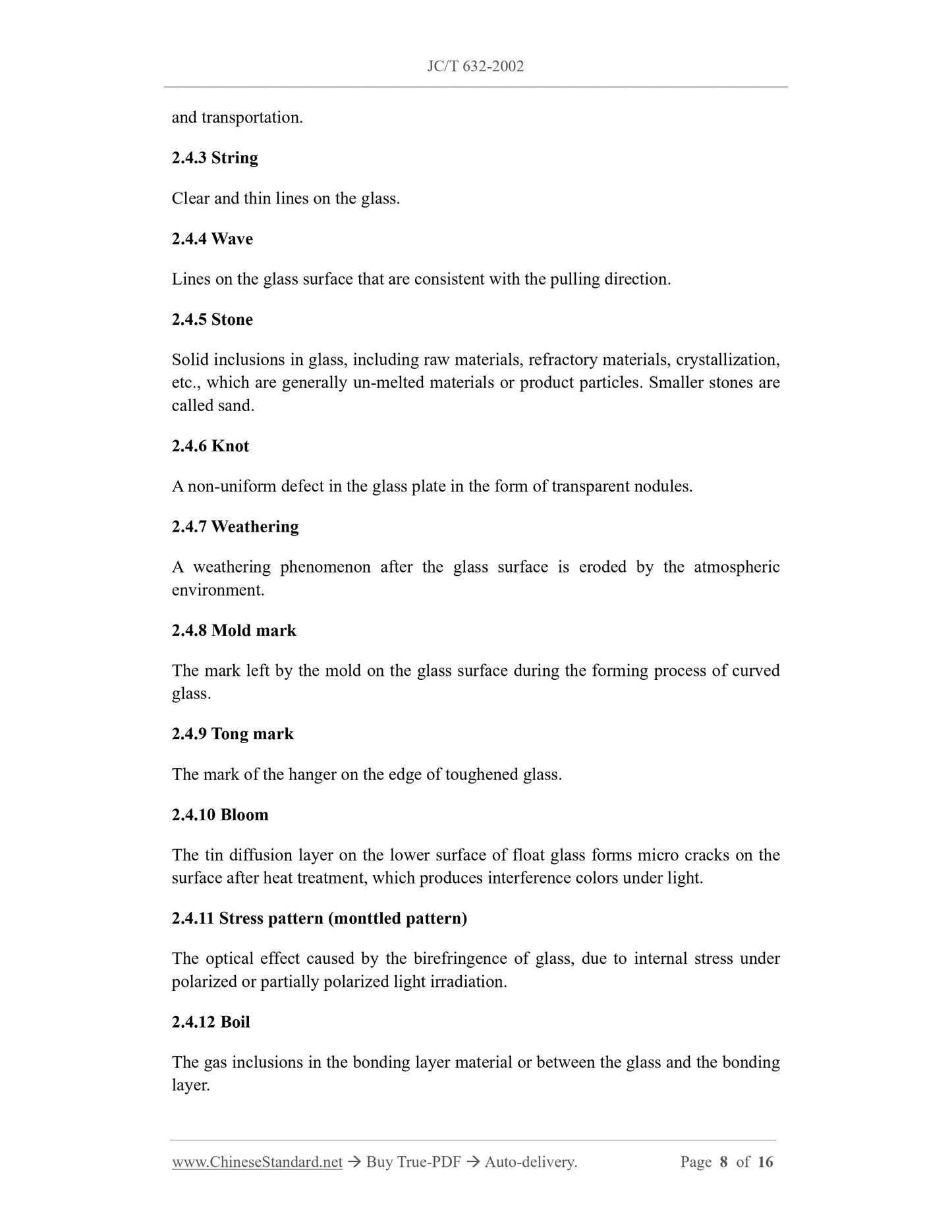 JC/T 632-2002 Page 5