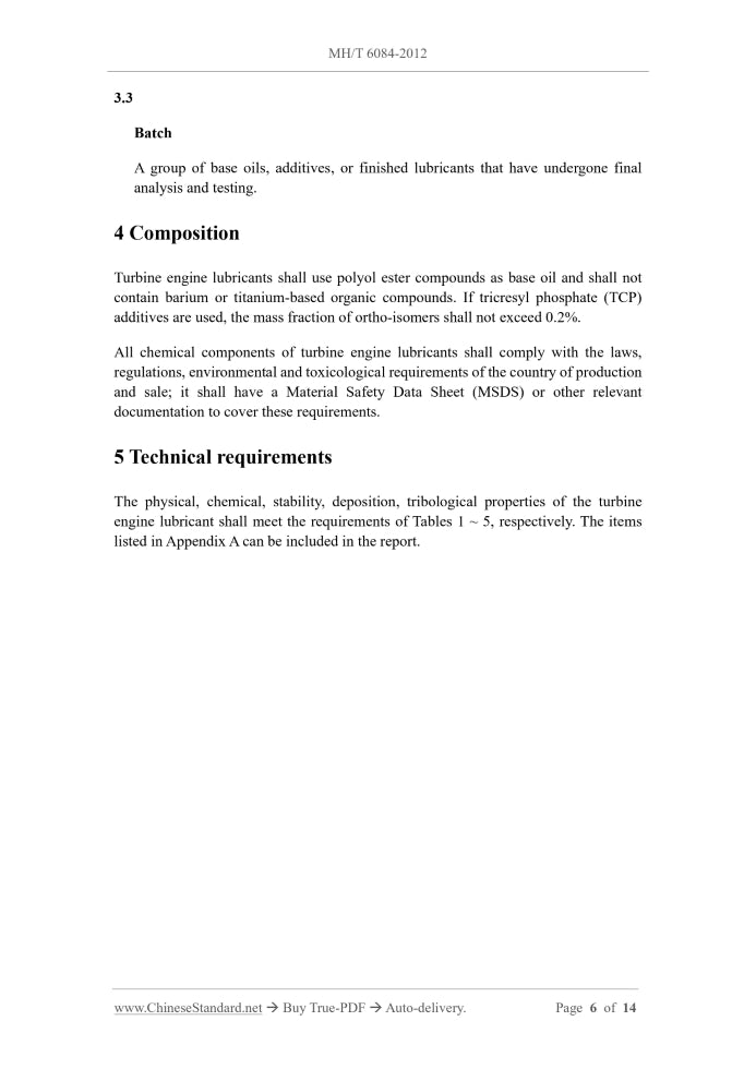 MH/T 6084-2012 Page 6