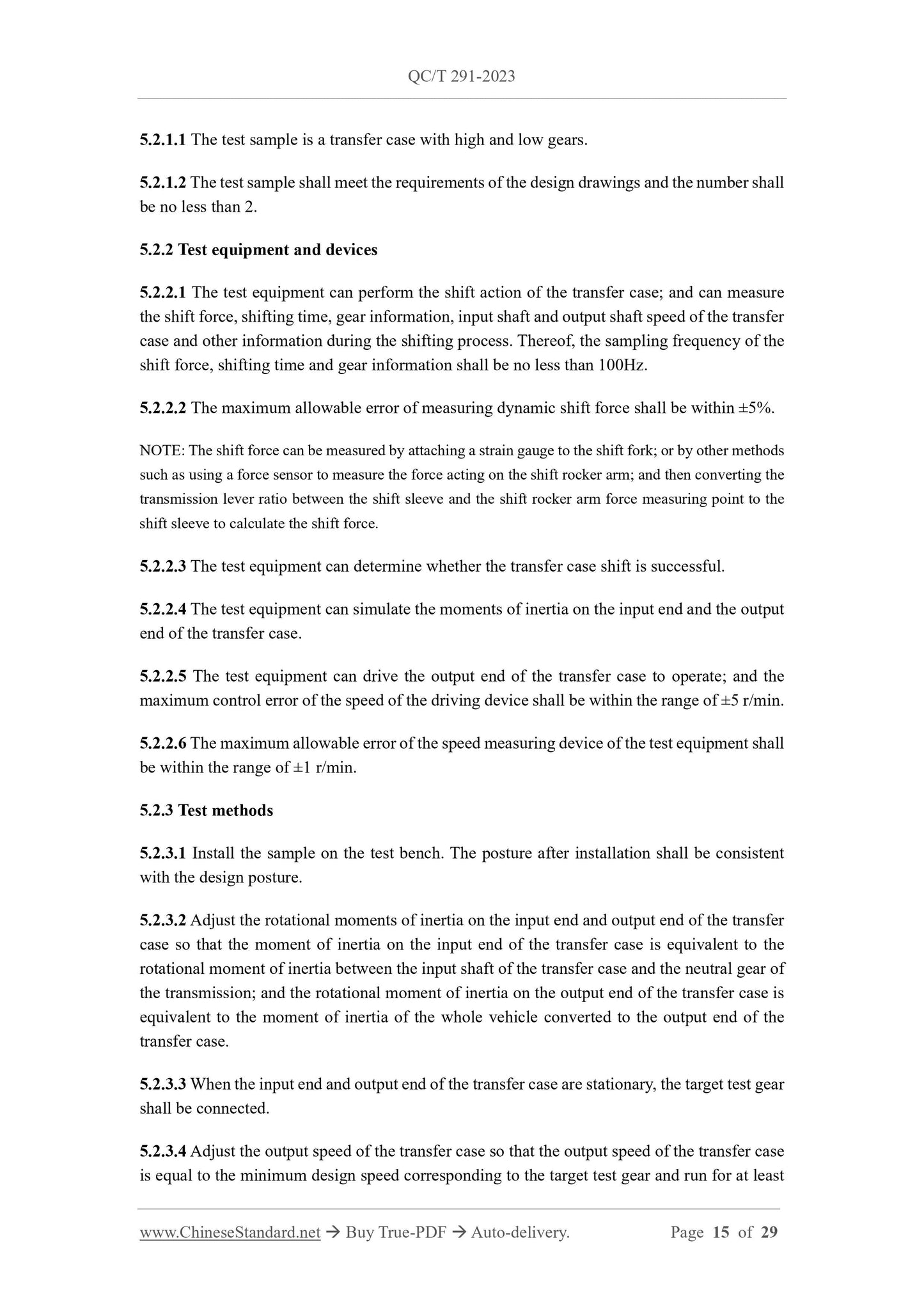 QC/T 291-2023 Page 7
