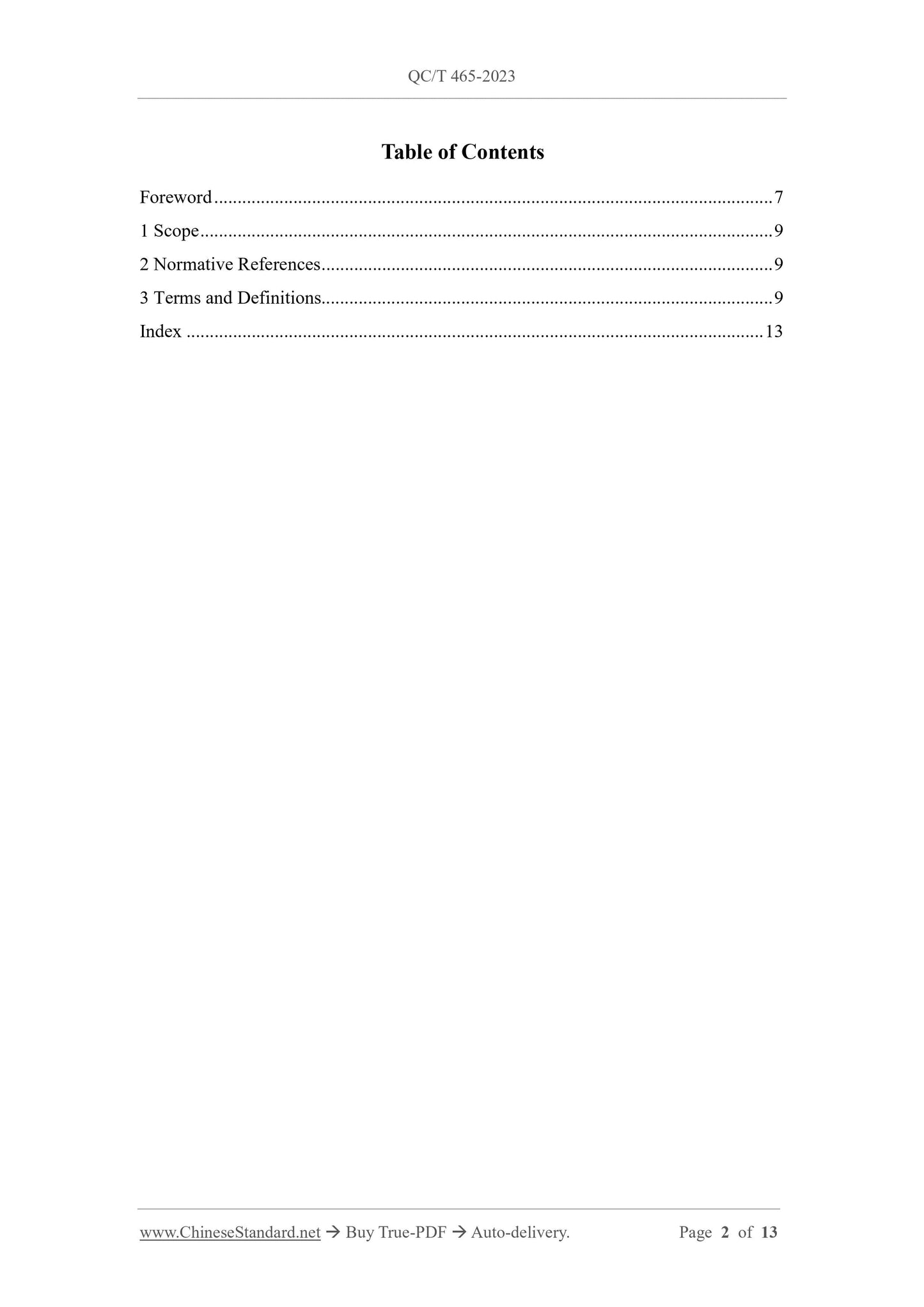 QC/T 465-2023 Page 2