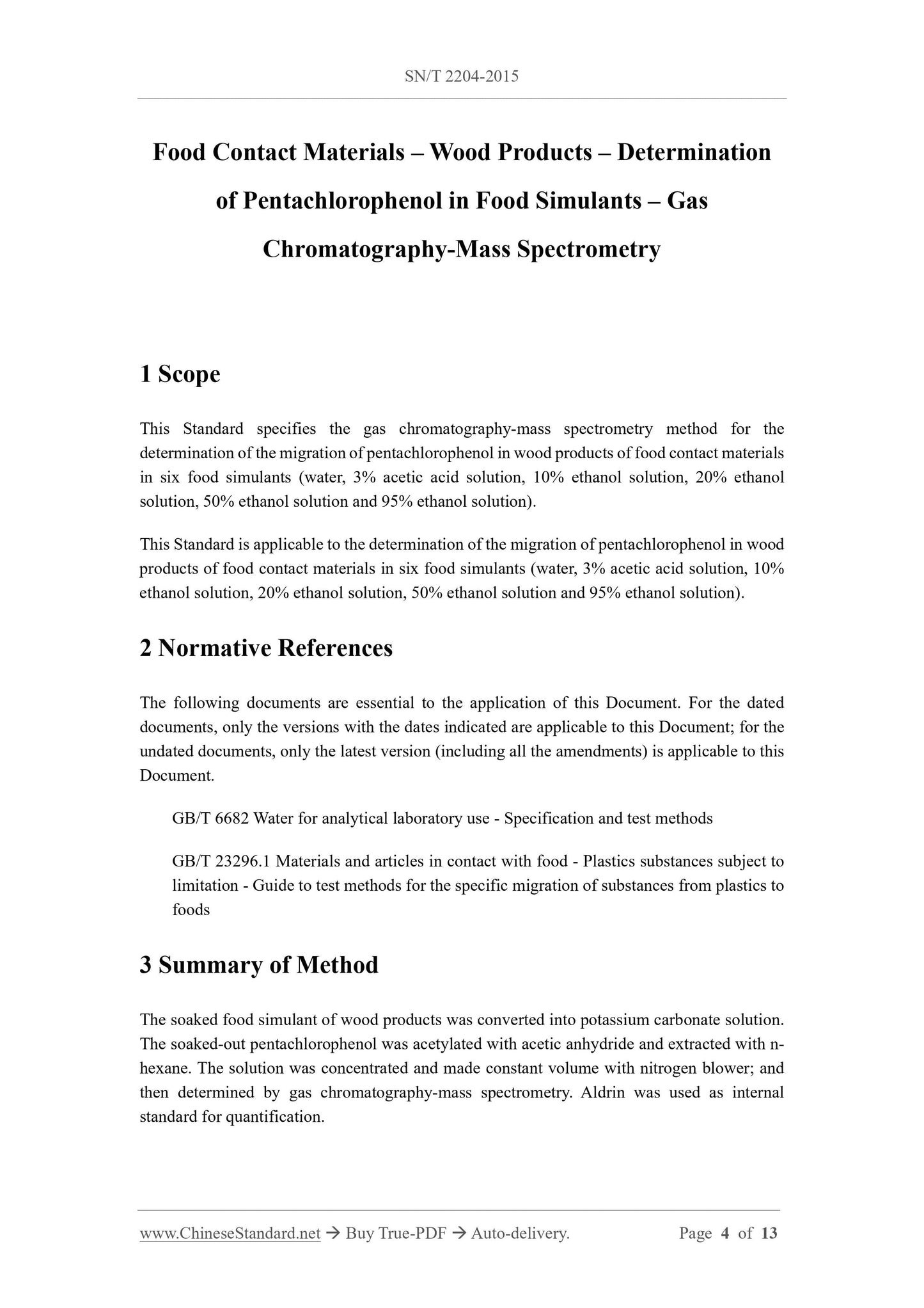 SN/T 2204-2015 Page 3