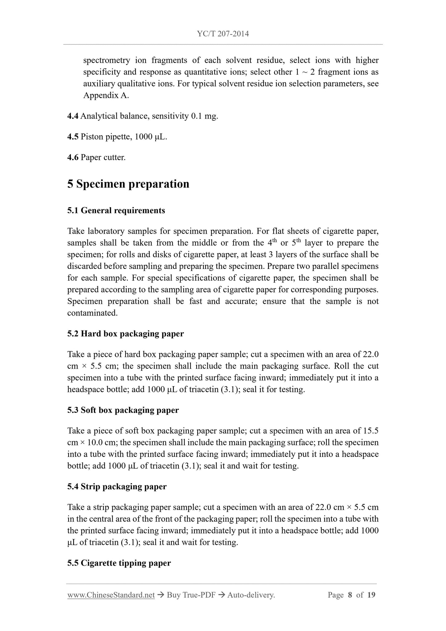 YC/T 207-2014 Page 5