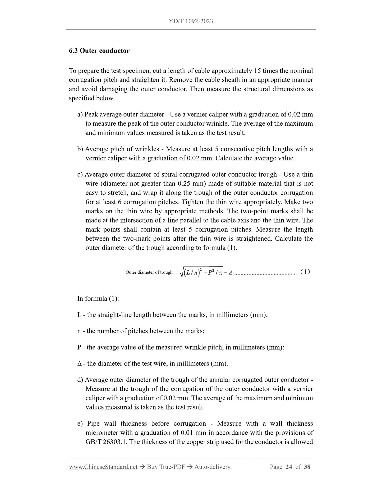 YD/T 1092-2023 Page 8