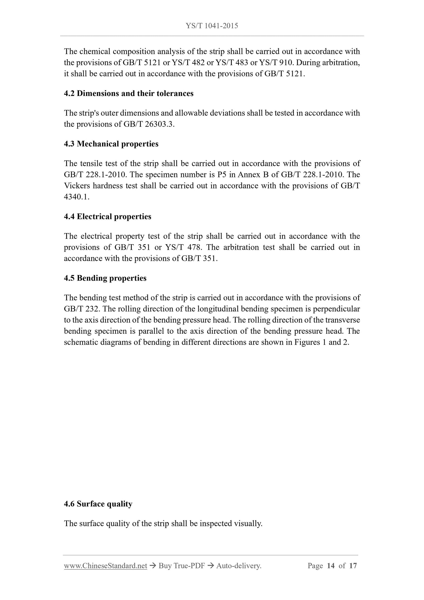 YS/T 1041-2015 Page 6