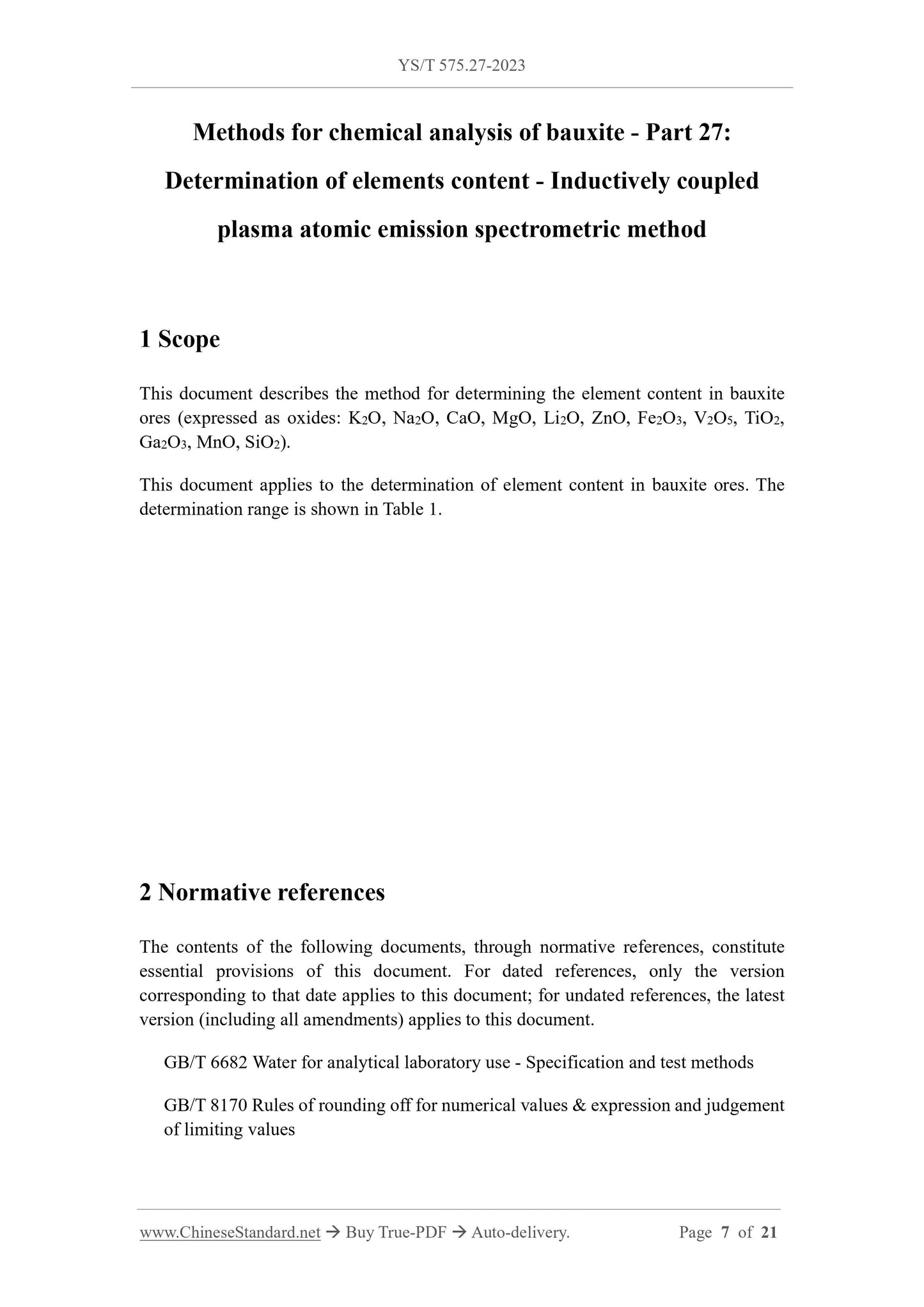 YS/T 575.27-2023 Page 3