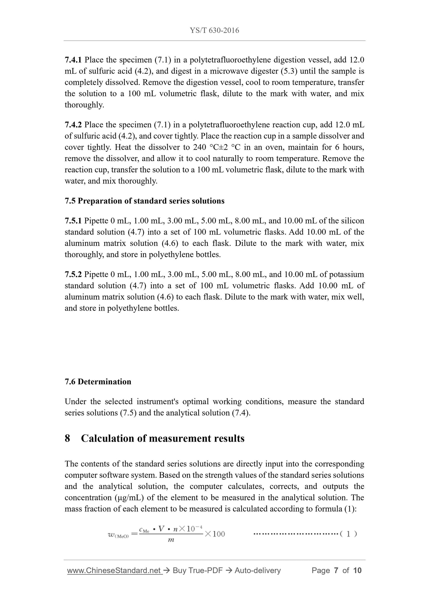 YS/T 630-2016 Page 6