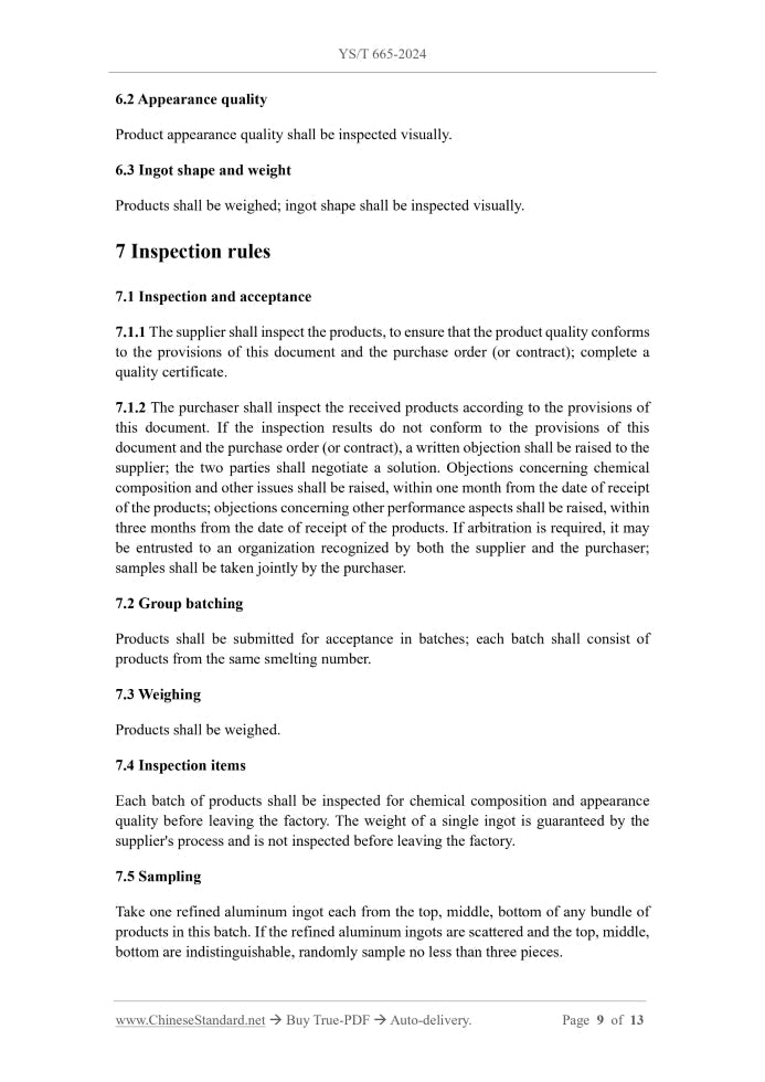 YS/T 665-2024 Page 6