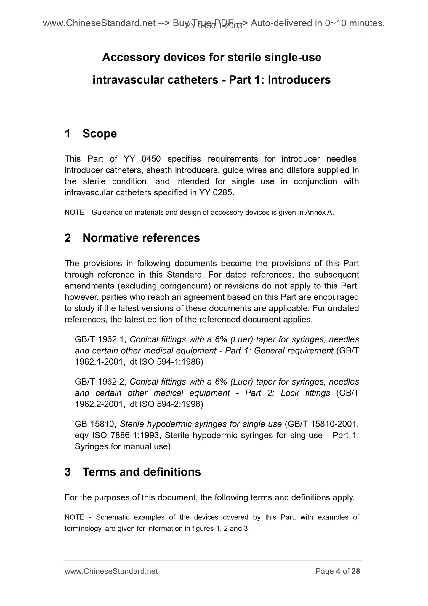 YY 0450.1-2003 Page 4