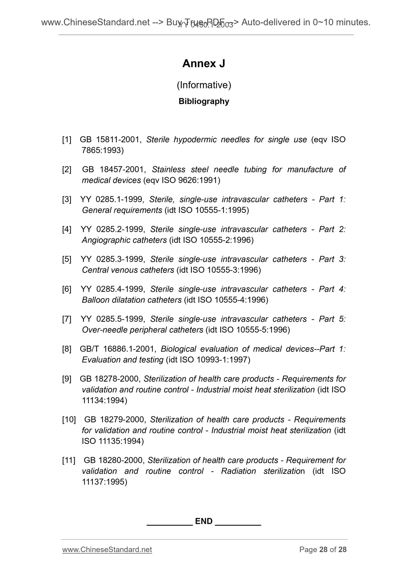 YY 0450.1-2003 Page 5
