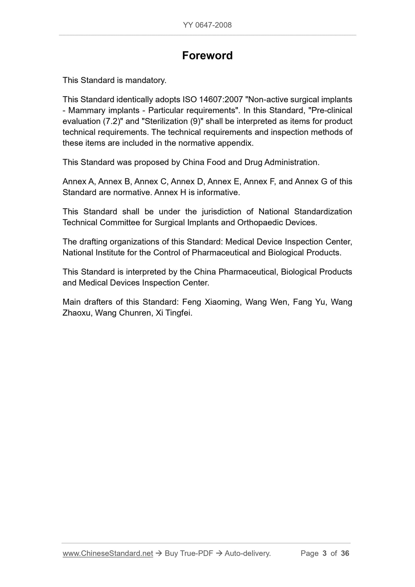 YY 0647-2008 Page 3