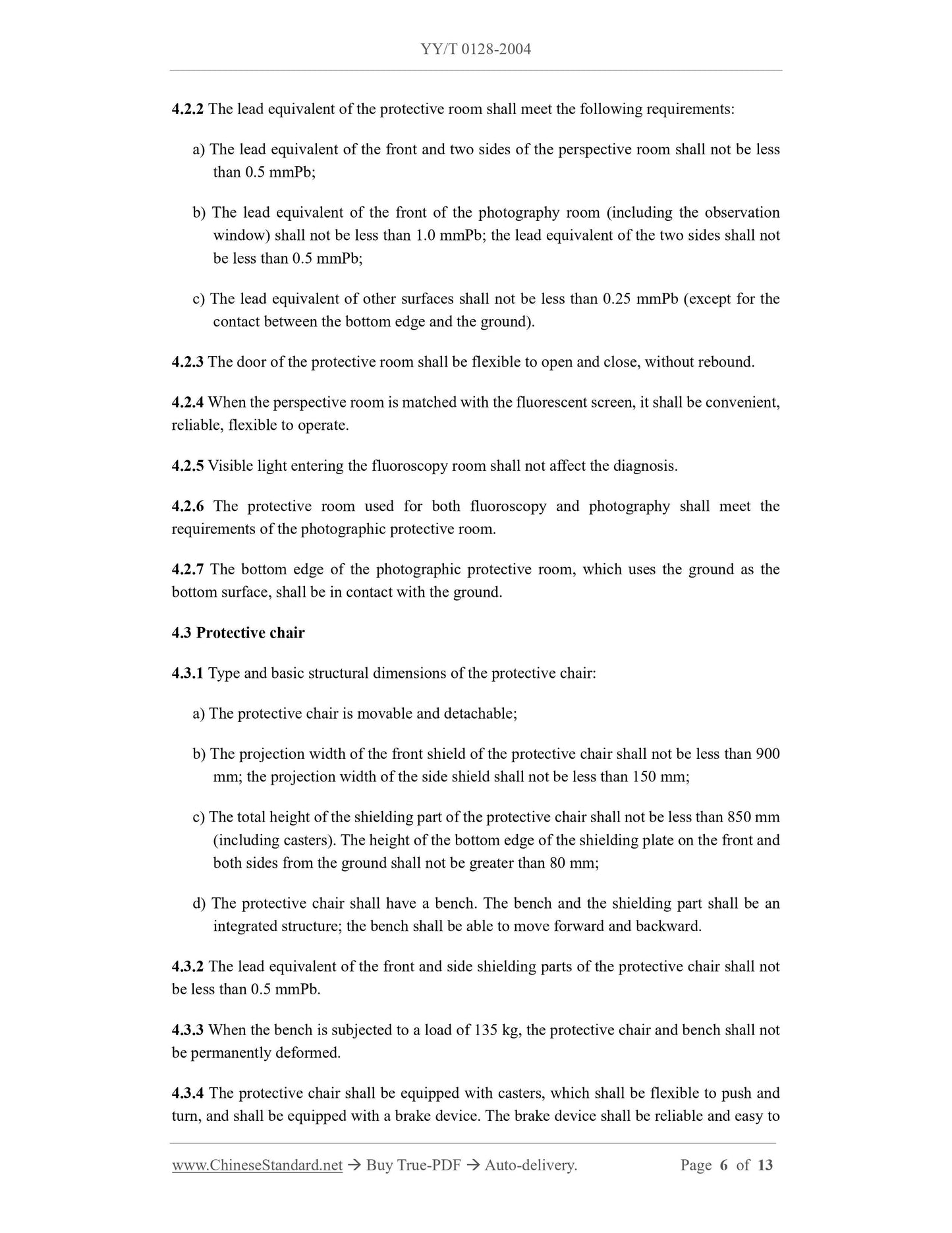 YY/T 0128-2004 Page 4