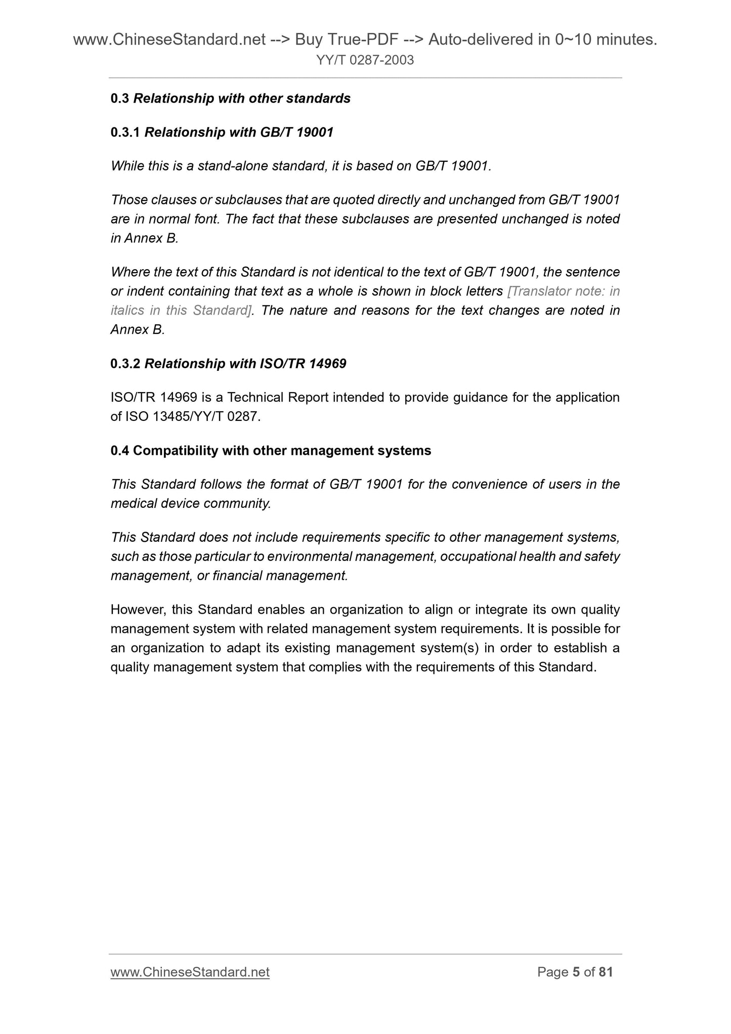 YY/T 0287-2003 Page 4