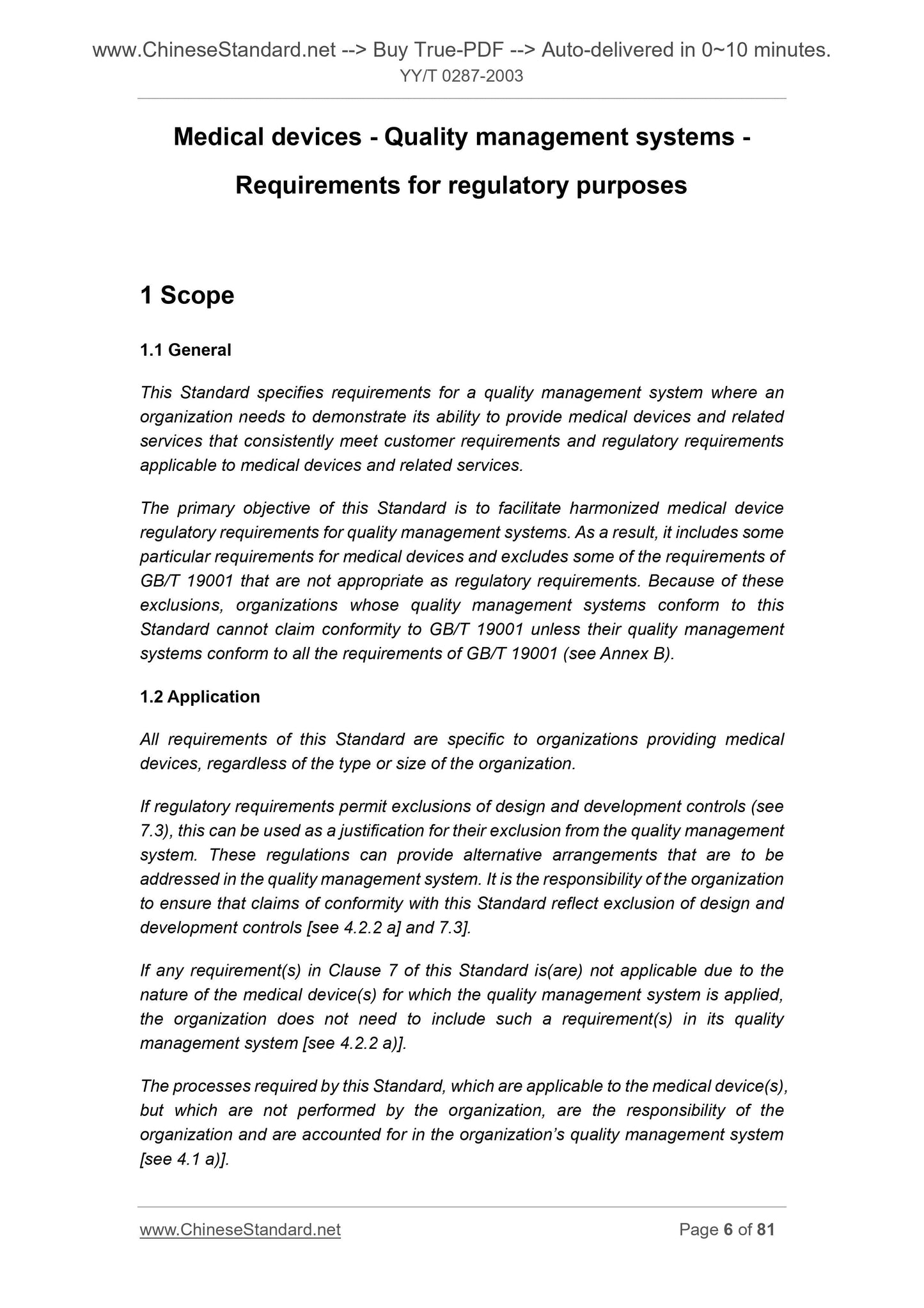 YY/T 0287-2003 Page 5