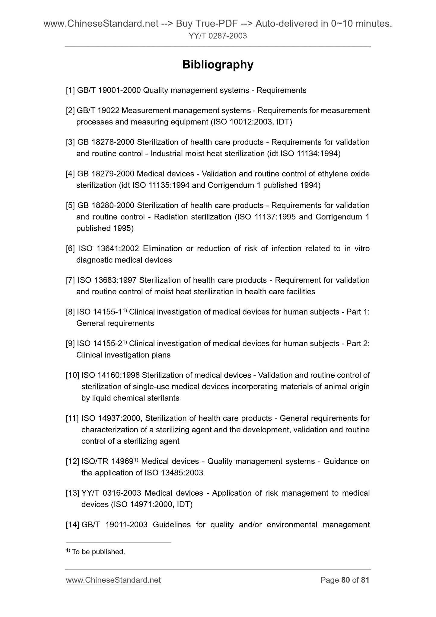 YY/T 0287-2003 Page 6