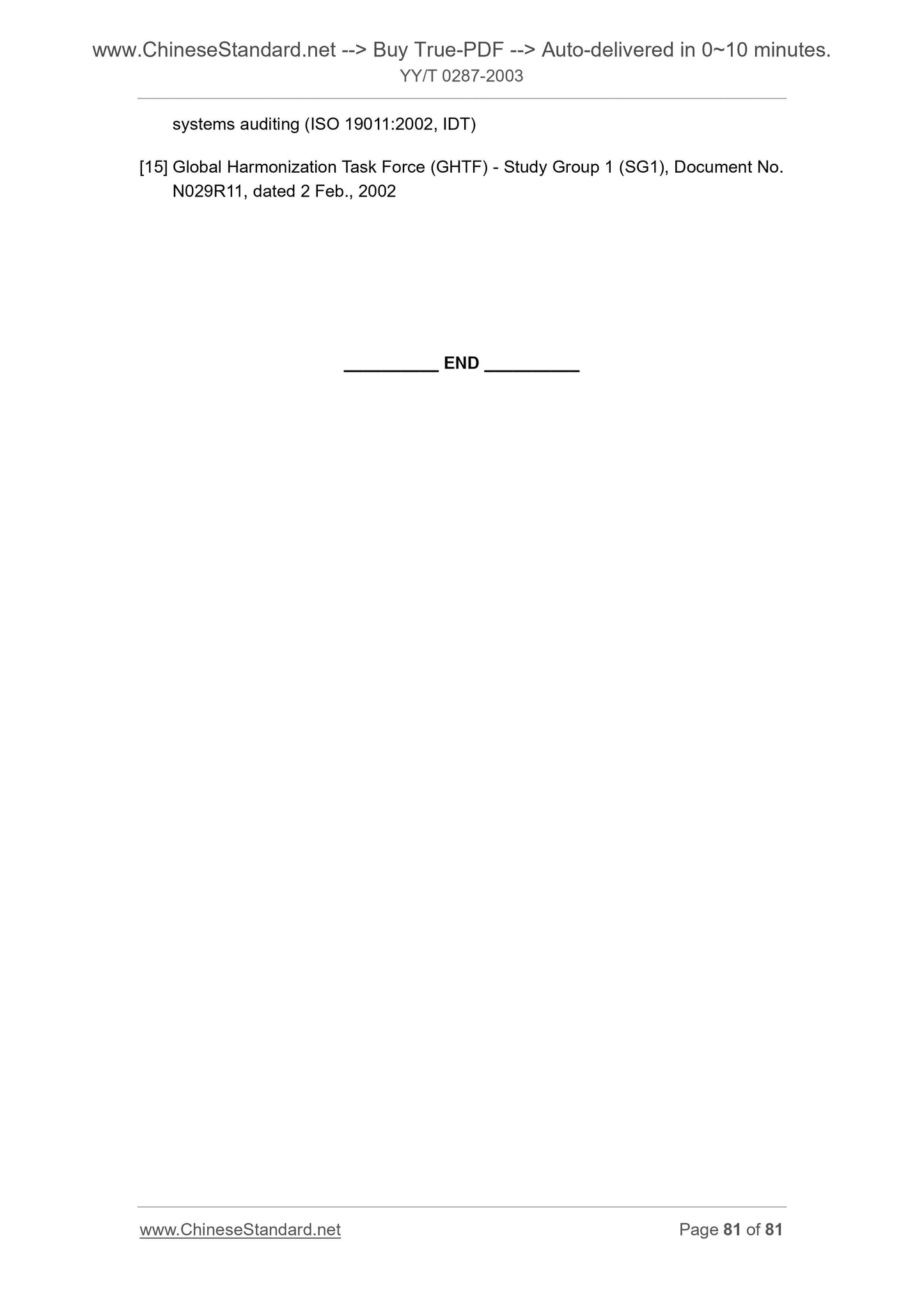 YY/T 0287-2003 Page 7