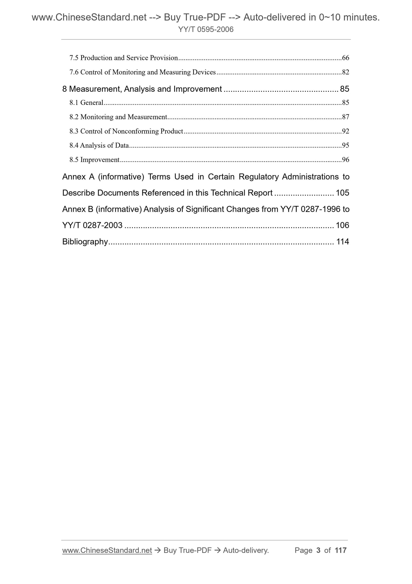 YY/T 0595-2006 Page 3
