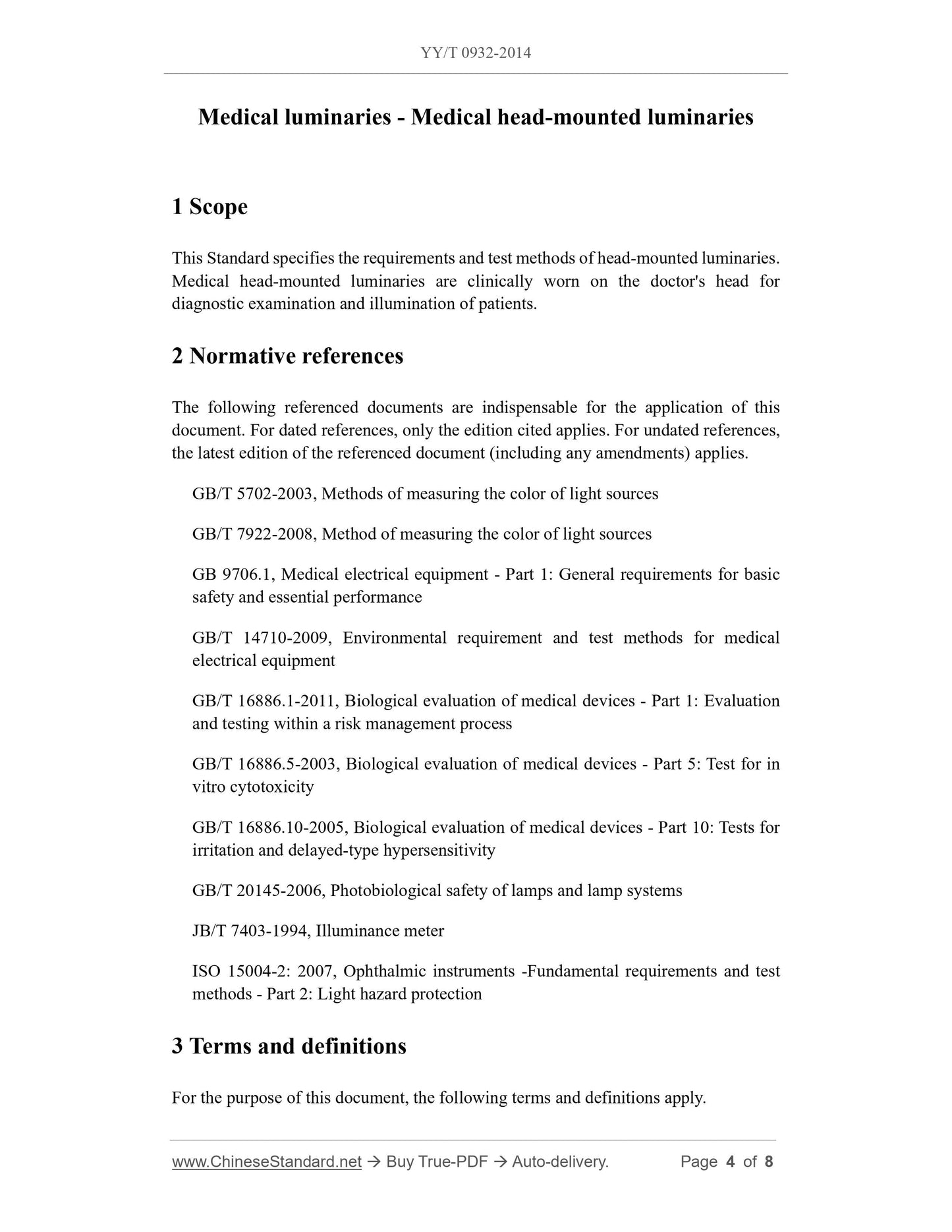 YY/T 0932-2014 Page 3