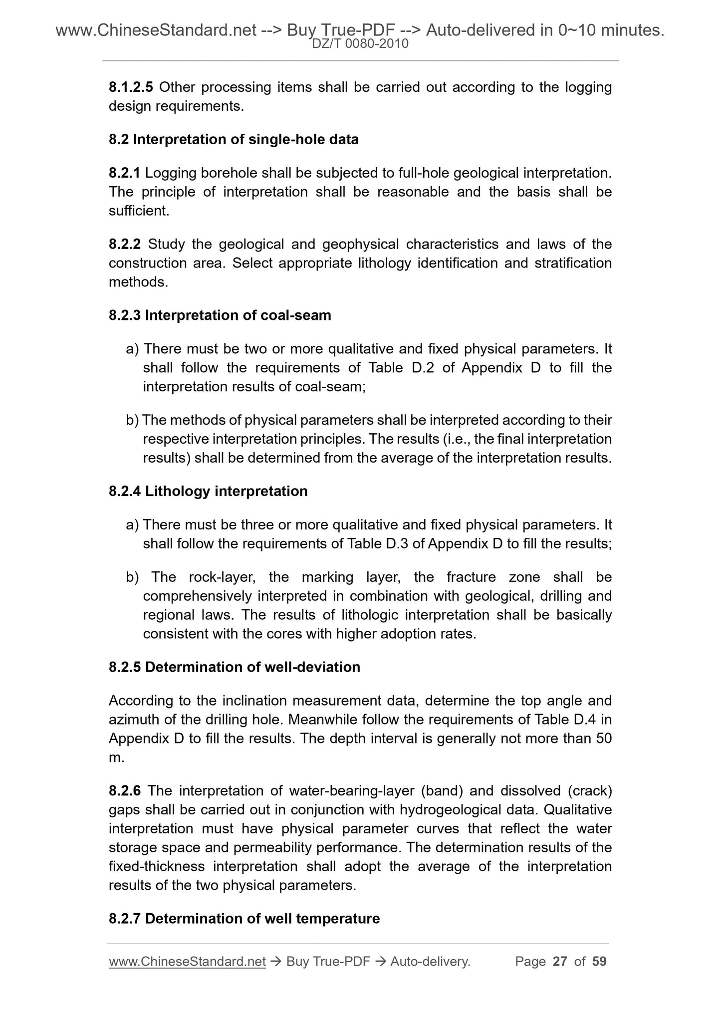 DZ/T 0080-2010 Page 9