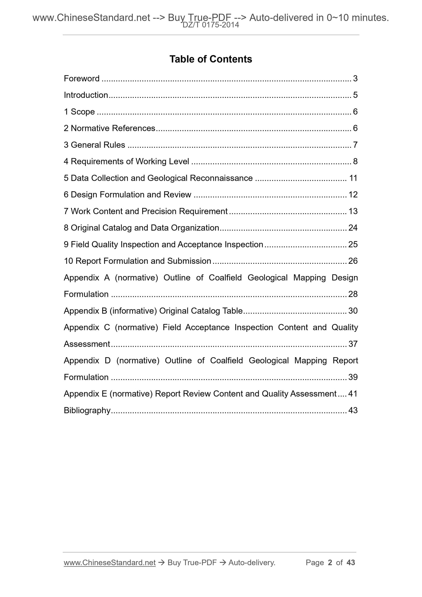 DZ/T 0175-2014 Page 2