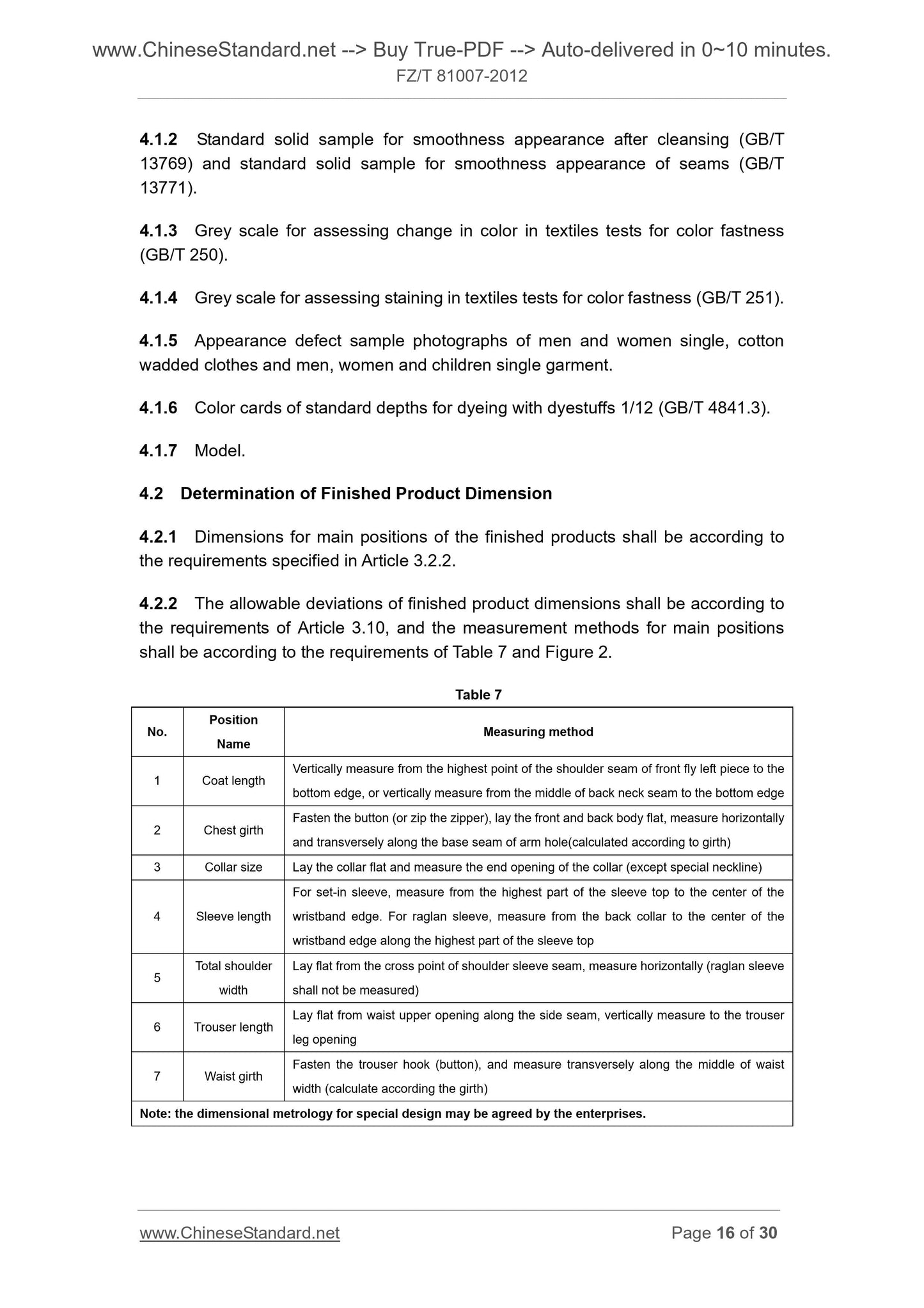 FZ/T 81007-2012 Page 10
