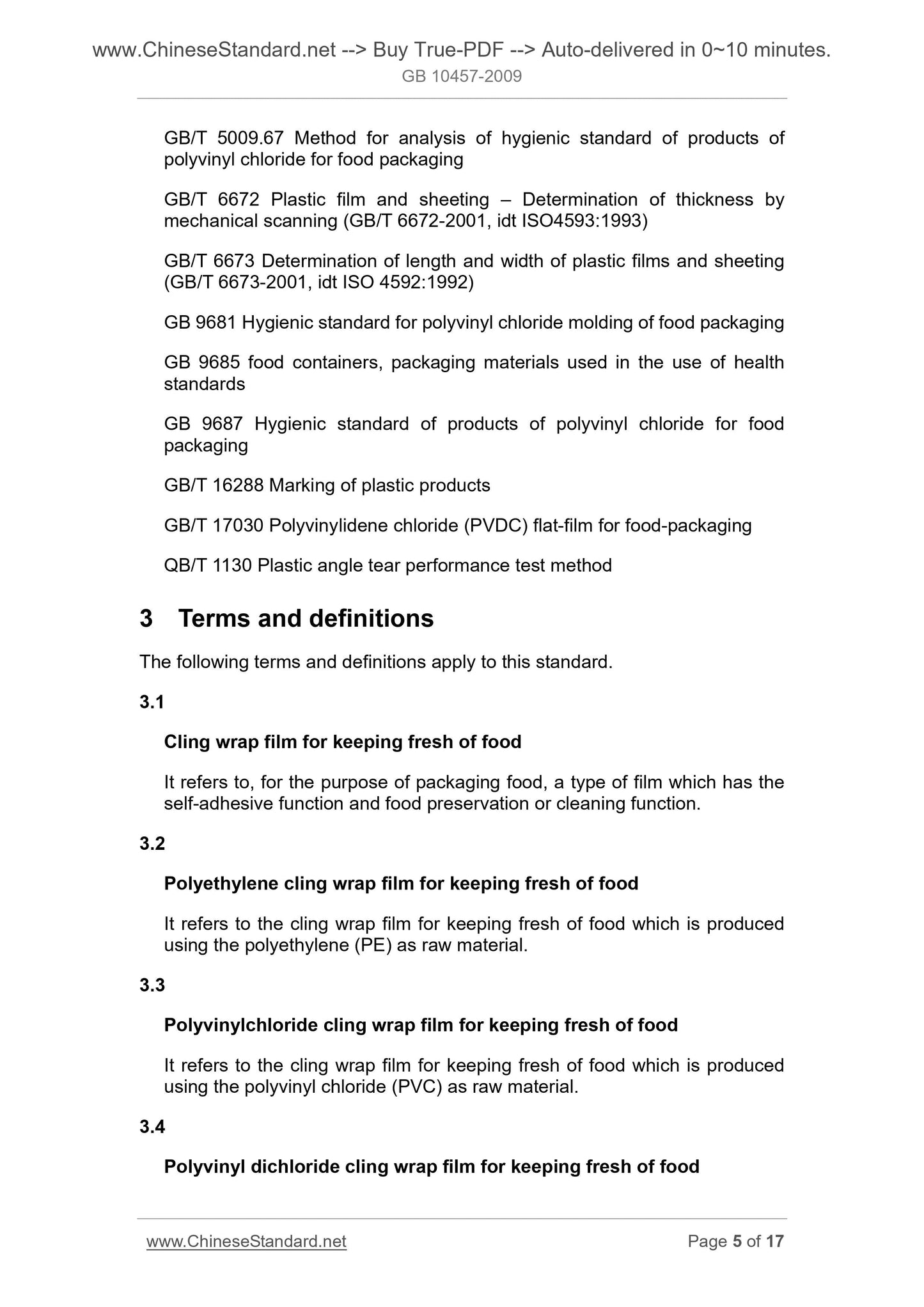 GB 10457-2009 Page 5