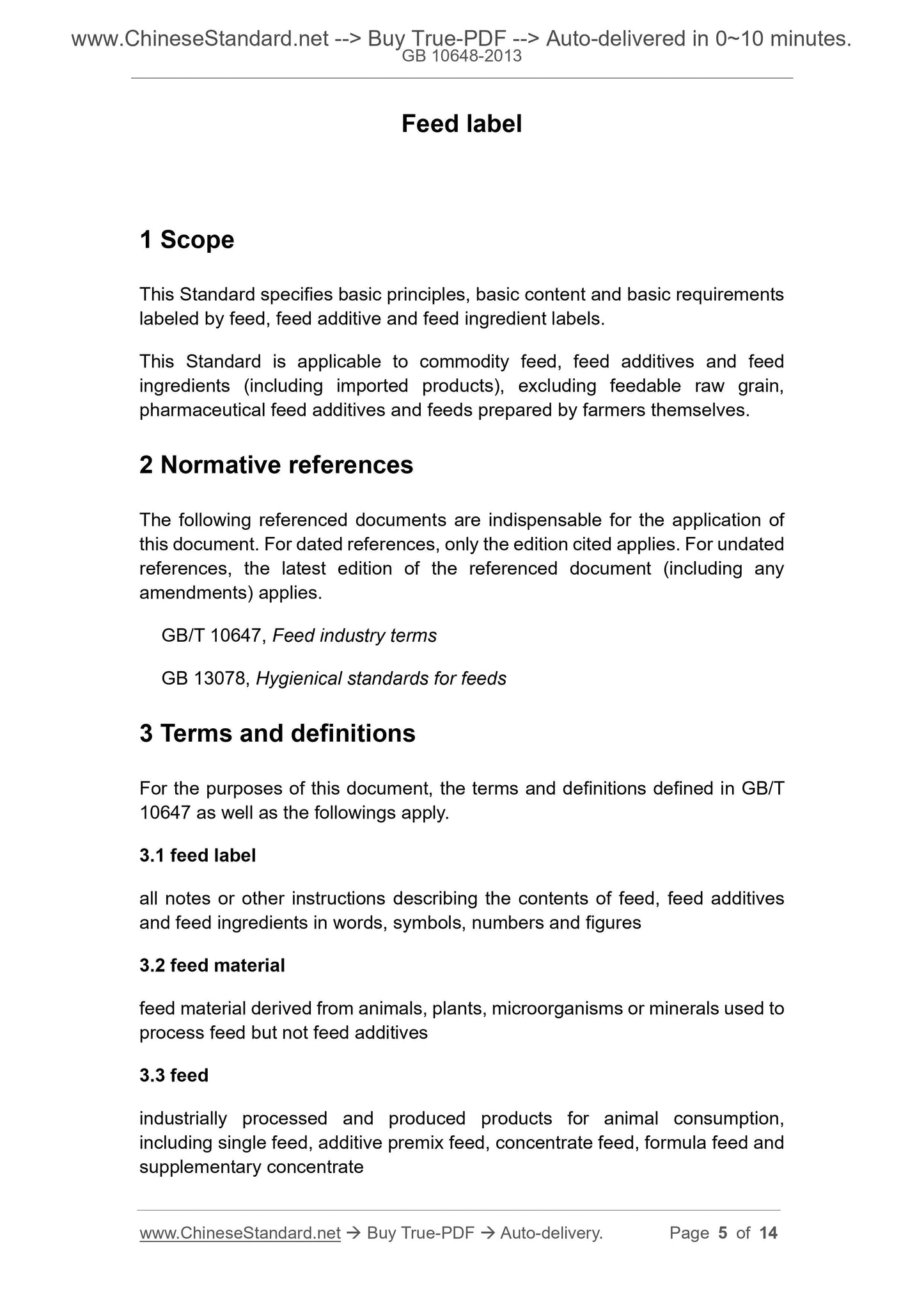 GB 10648-2013 Page 3