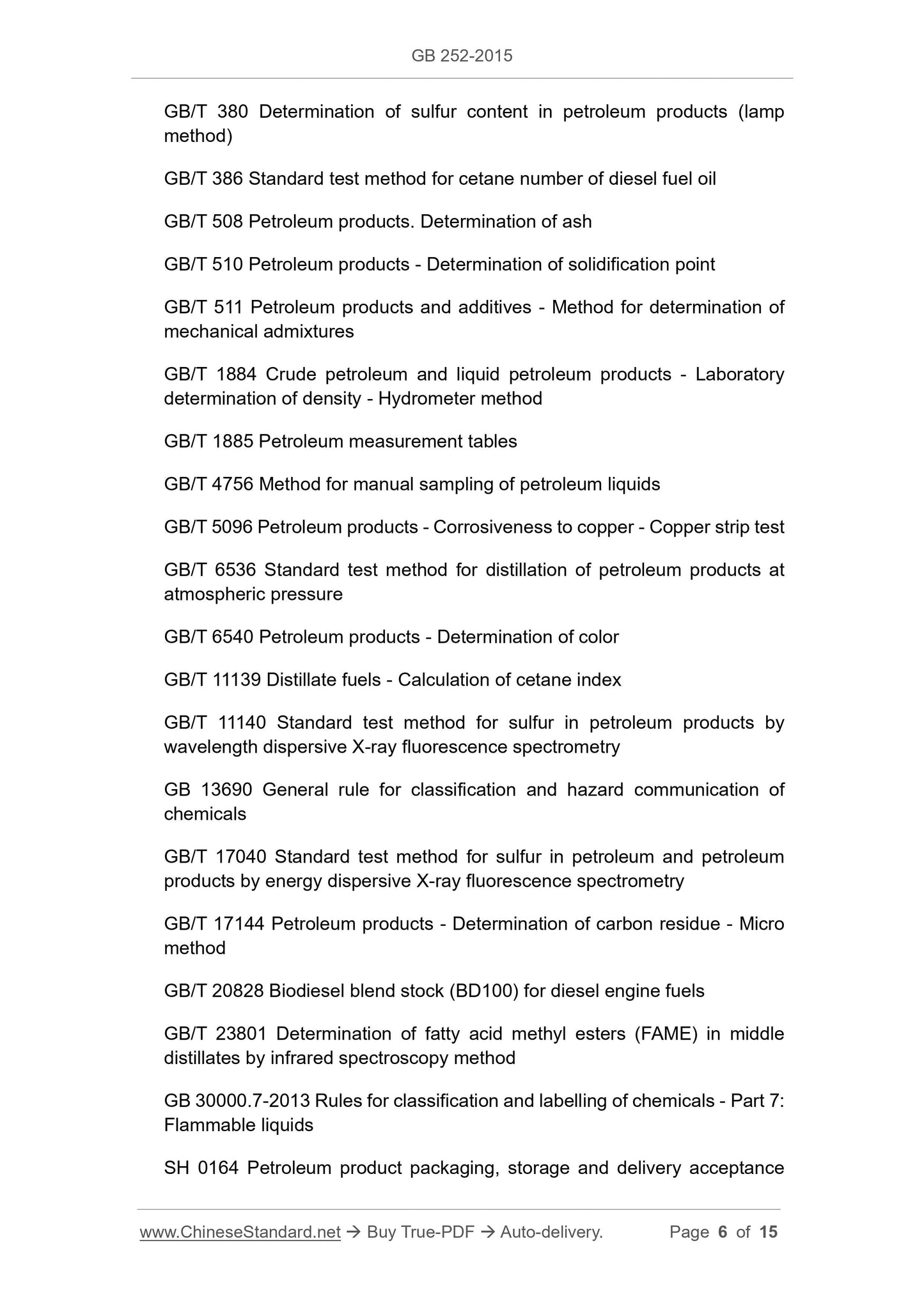 GB 252-2015 Page 6
